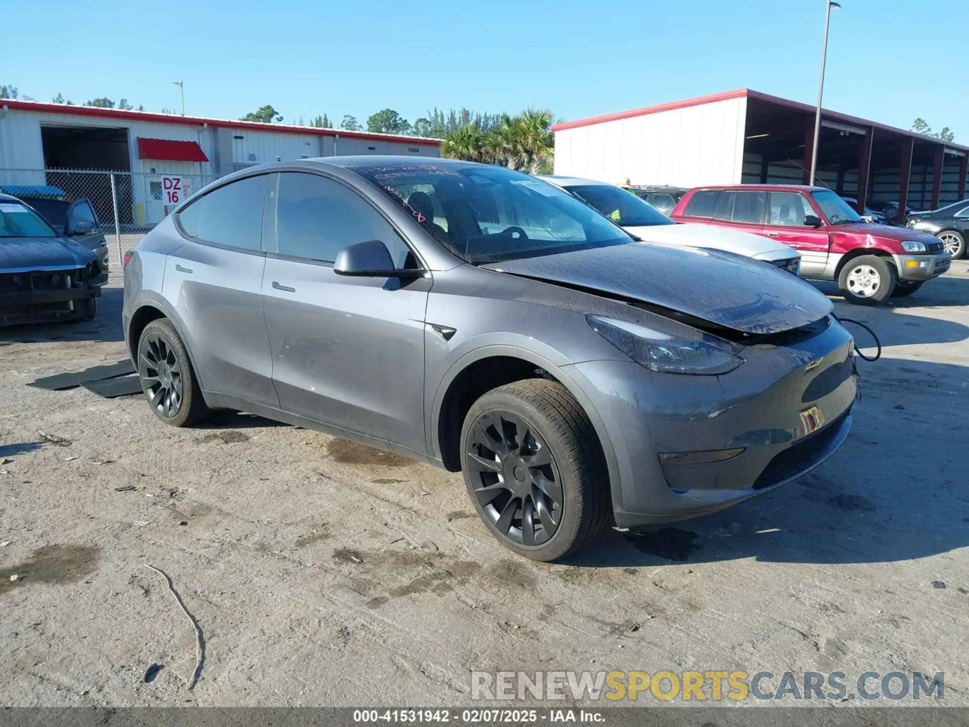 1 fotografías del automóvil dañado 7SAYGDEE8PA183198 TESLA MODEL Y 2023