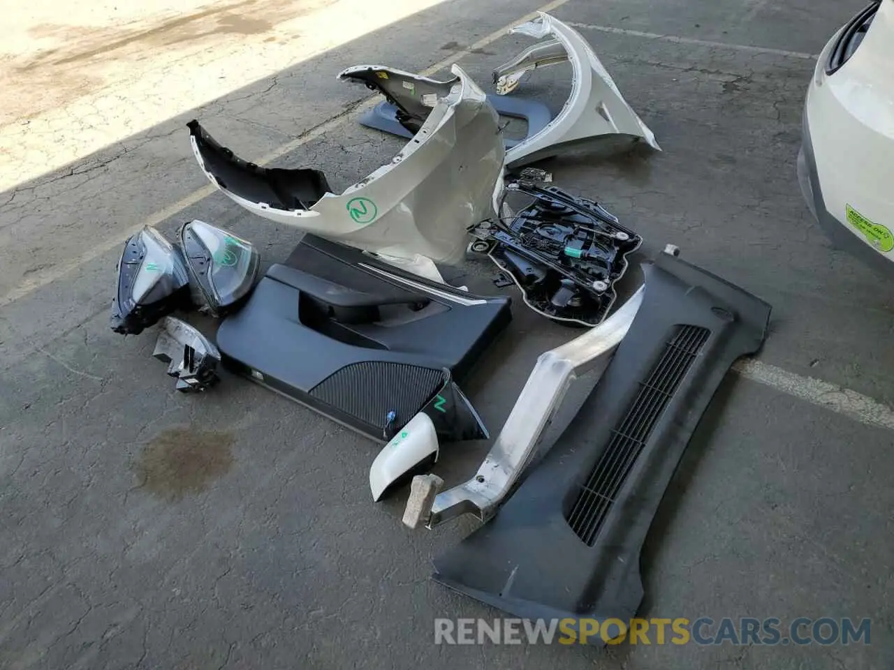 12 fotografías del automóvil dañado 7SAYGDEE8PF620703 TESLA MODEL Y 2023