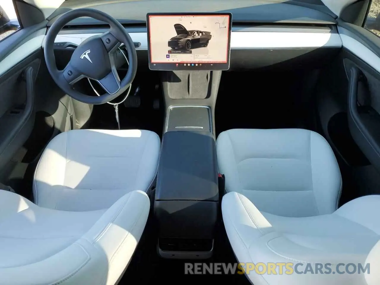 8 fotografías del automóvil dañado 7SAYGDEE8PF625318 TESLA MODEL Y 2023