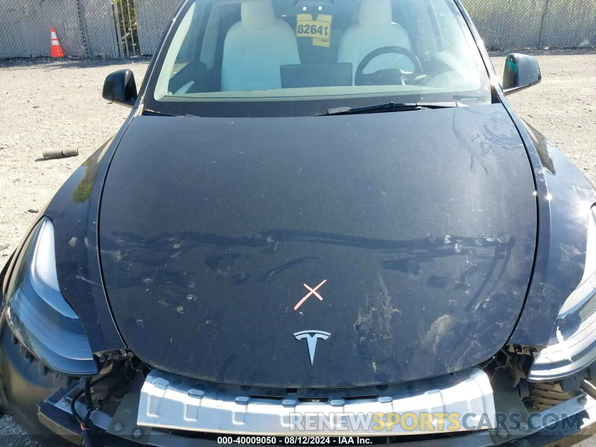 10 fotografías del automóvil dañado 7SAYGDEE8PF630521 TESLA MODEL Y 2023