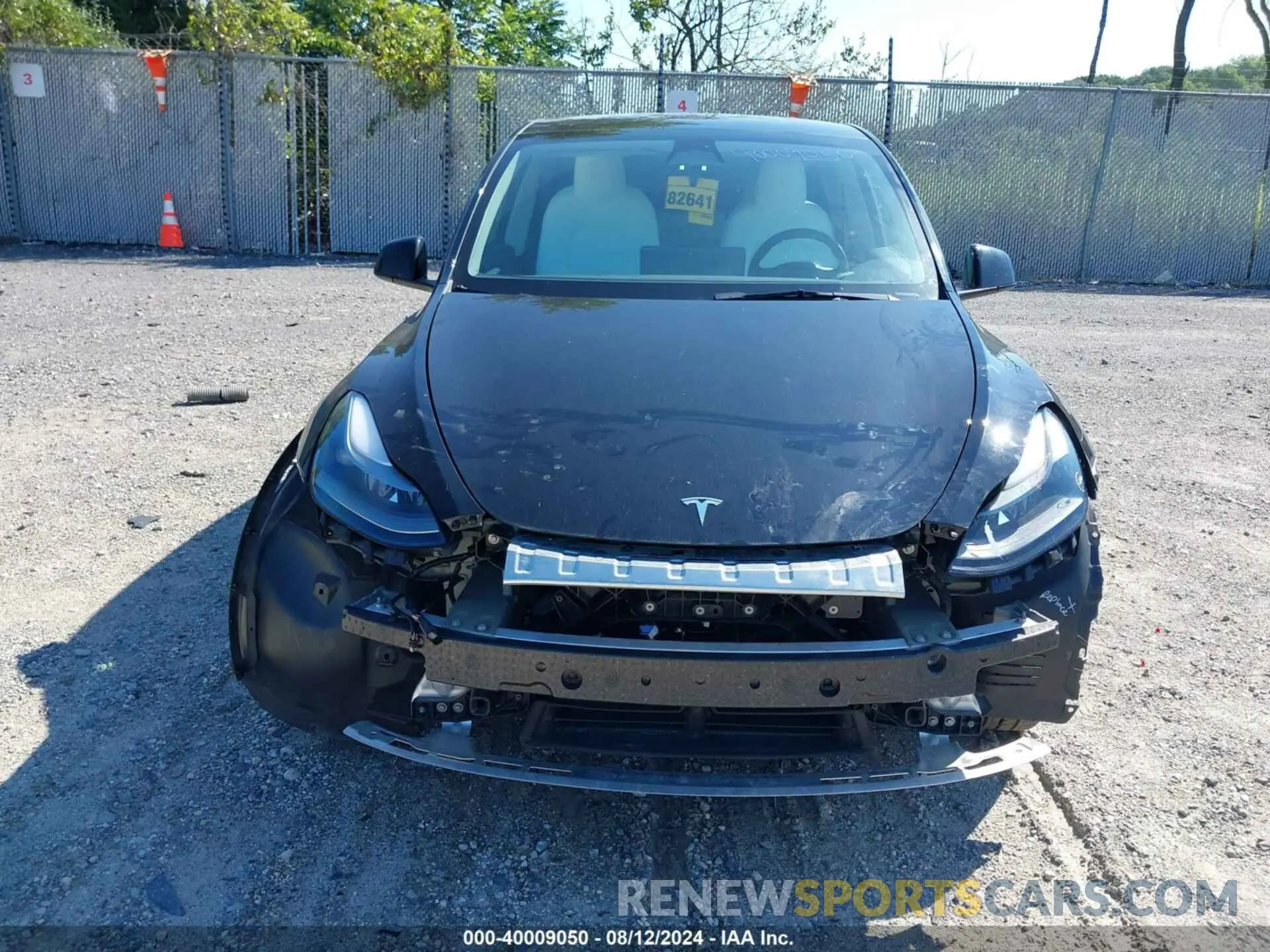 12 fotografías del automóvil dañado 7SAYGDEE8PF630521 TESLA MODEL Y 2023