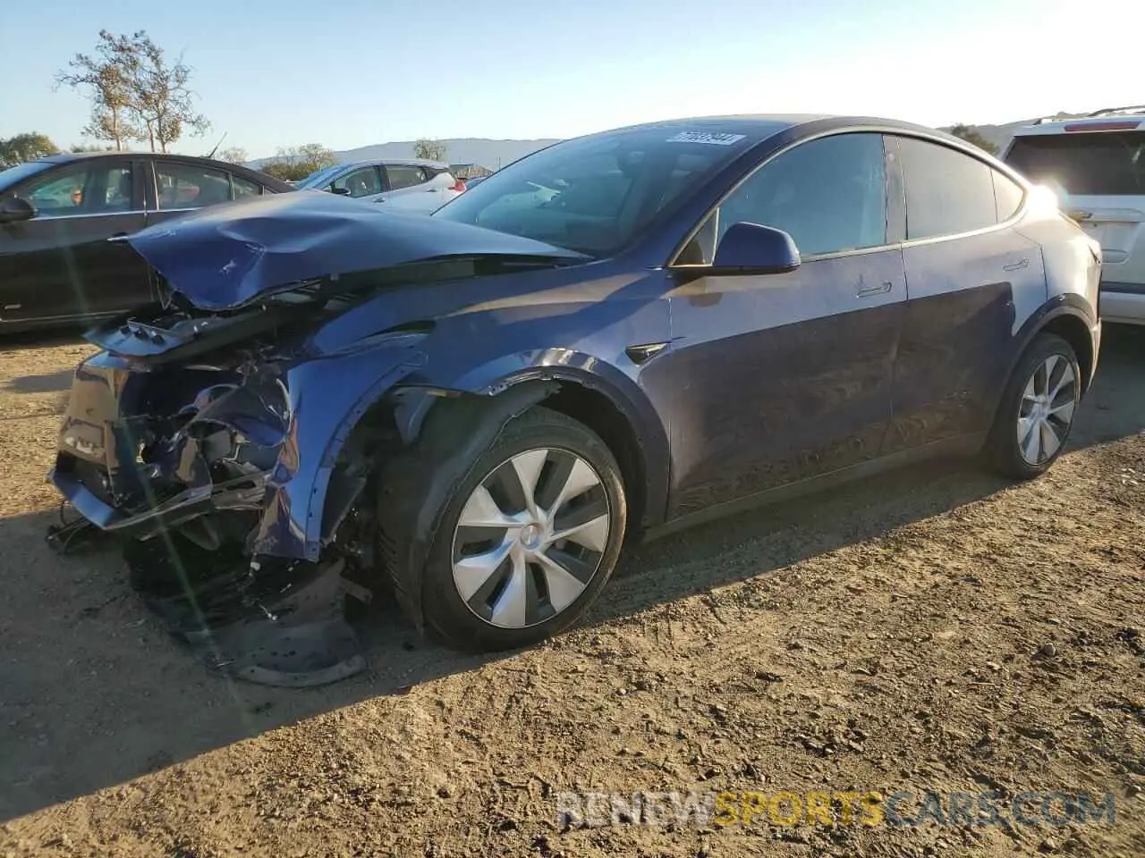 1 fotografías del automóvil dañado 7SAYGDEE8PF635251 TESLA MODEL Y 2023