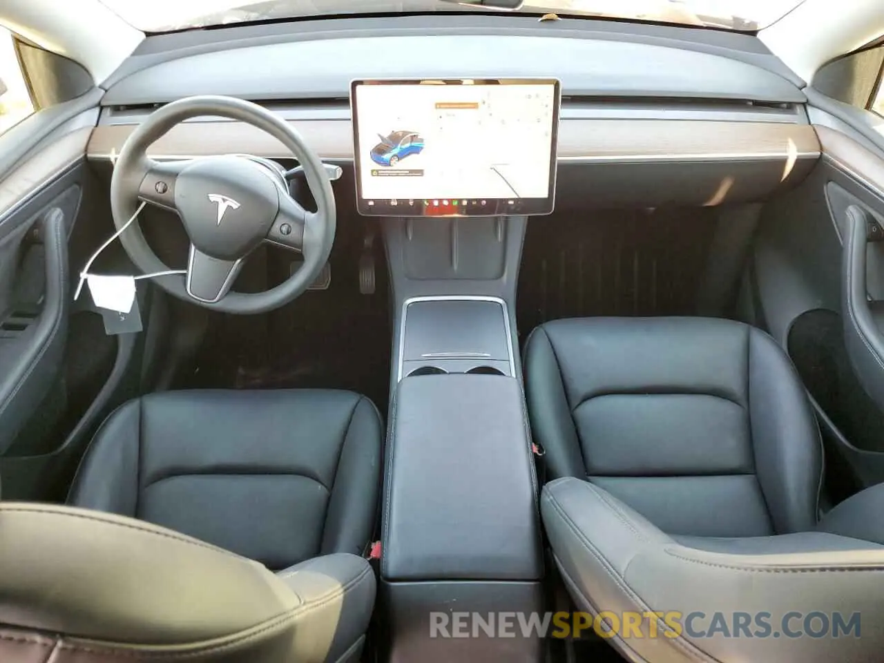 8 fotografías del automóvil dañado 7SAYGDEE8PF635251 TESLA MODEL Y 2023