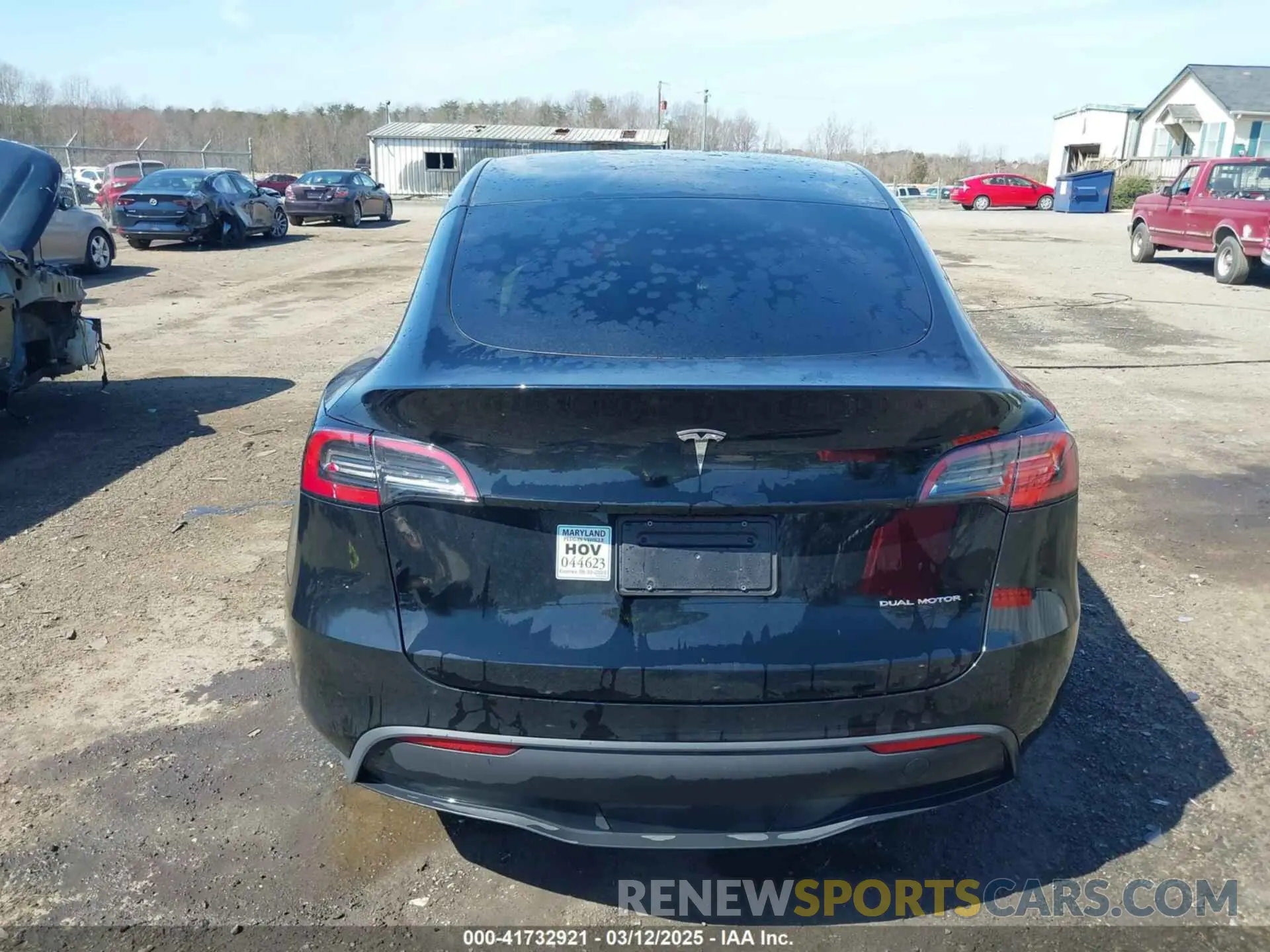 16 fotografías del automóvil dañado 7SAYGDEE8PF638859 TESLA MODEL Y 2023