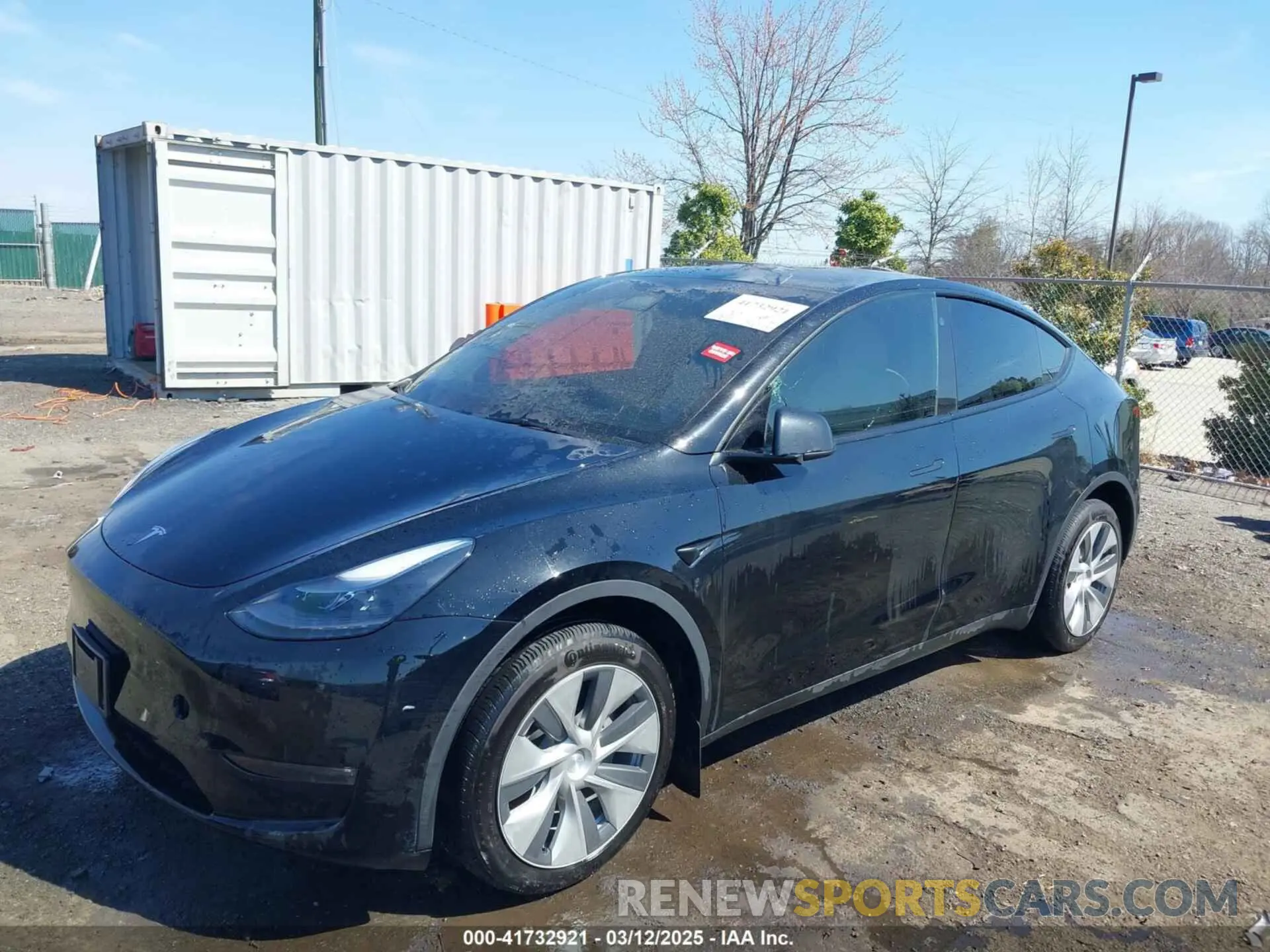 2 fotografías del automóvil dañado 7SAYGDEE8PF638859 TESLA MODEL Y 2023