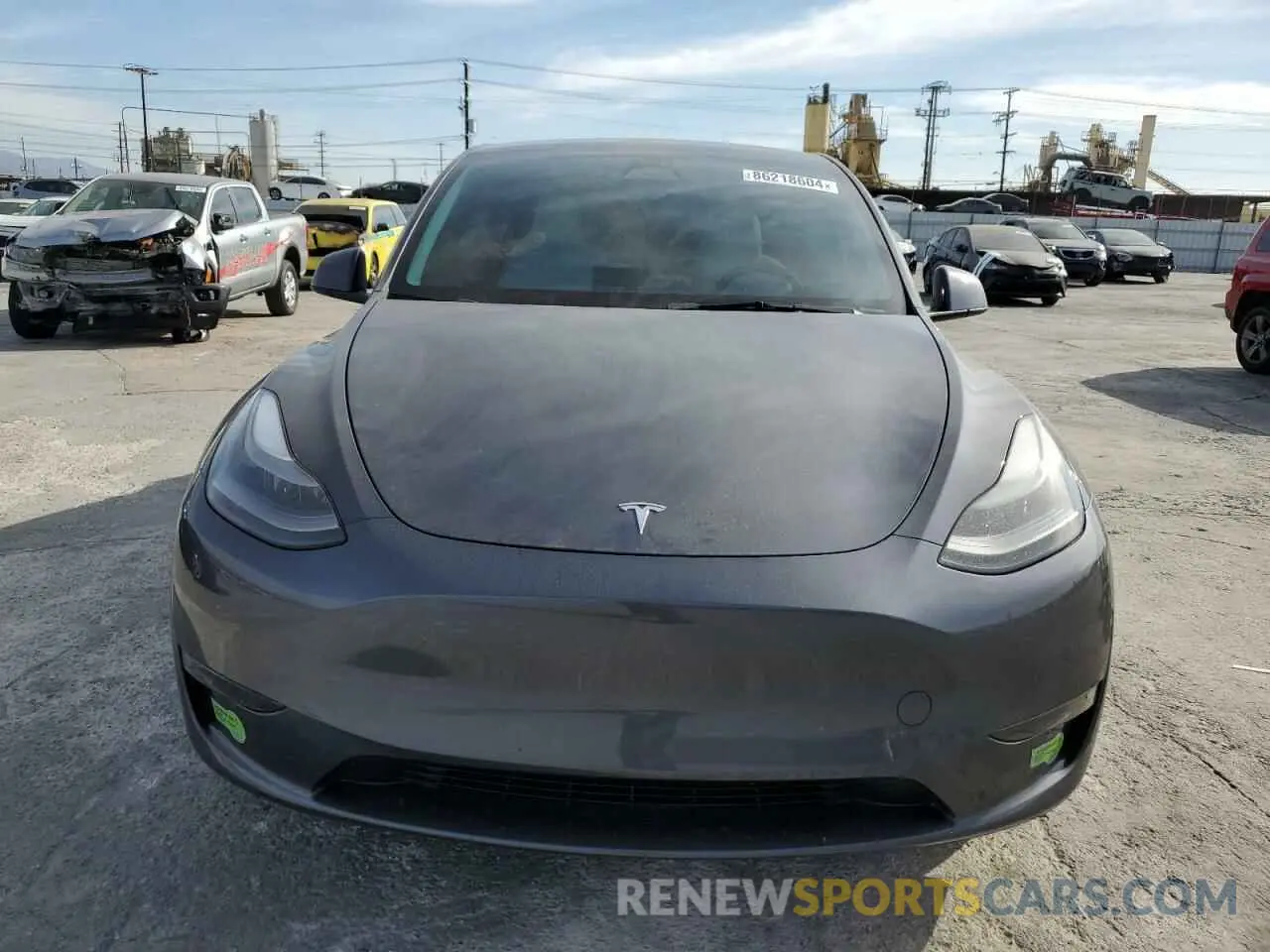 5 fotografías del automóvil dañado 7SAYGDEE8PF639252 TESLA MODEL Y 2023