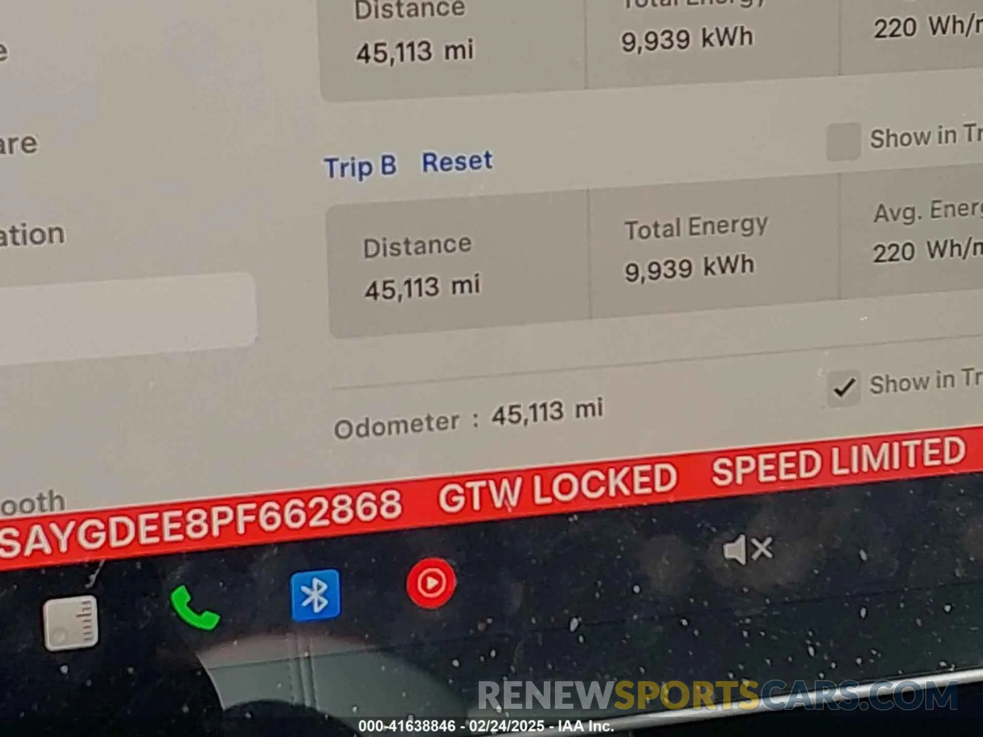 14 fotografías del automóvil dañado 7SAYGDEE8PF662868 TESLA MODEL Y 2023