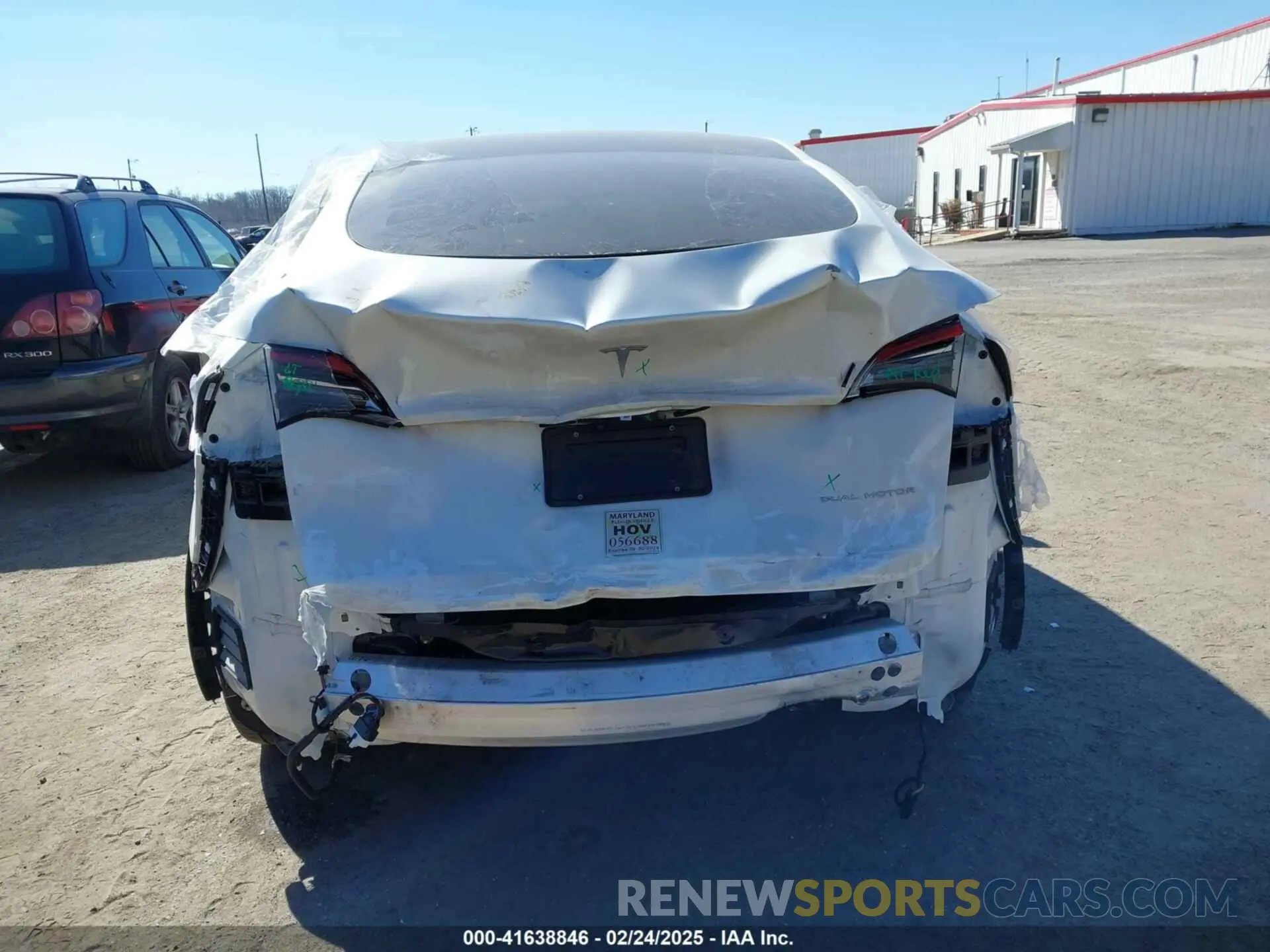 15 fotografías del automóvil dañado 7SAYGDEE8PF662868 TESLA MODEL Y 2023