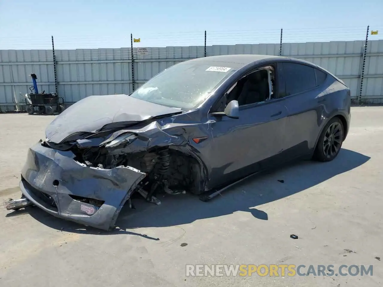 1 fotografías del automóvil dañado 7SAYGDEE8PF710580 TESLA MODEL Y 2023