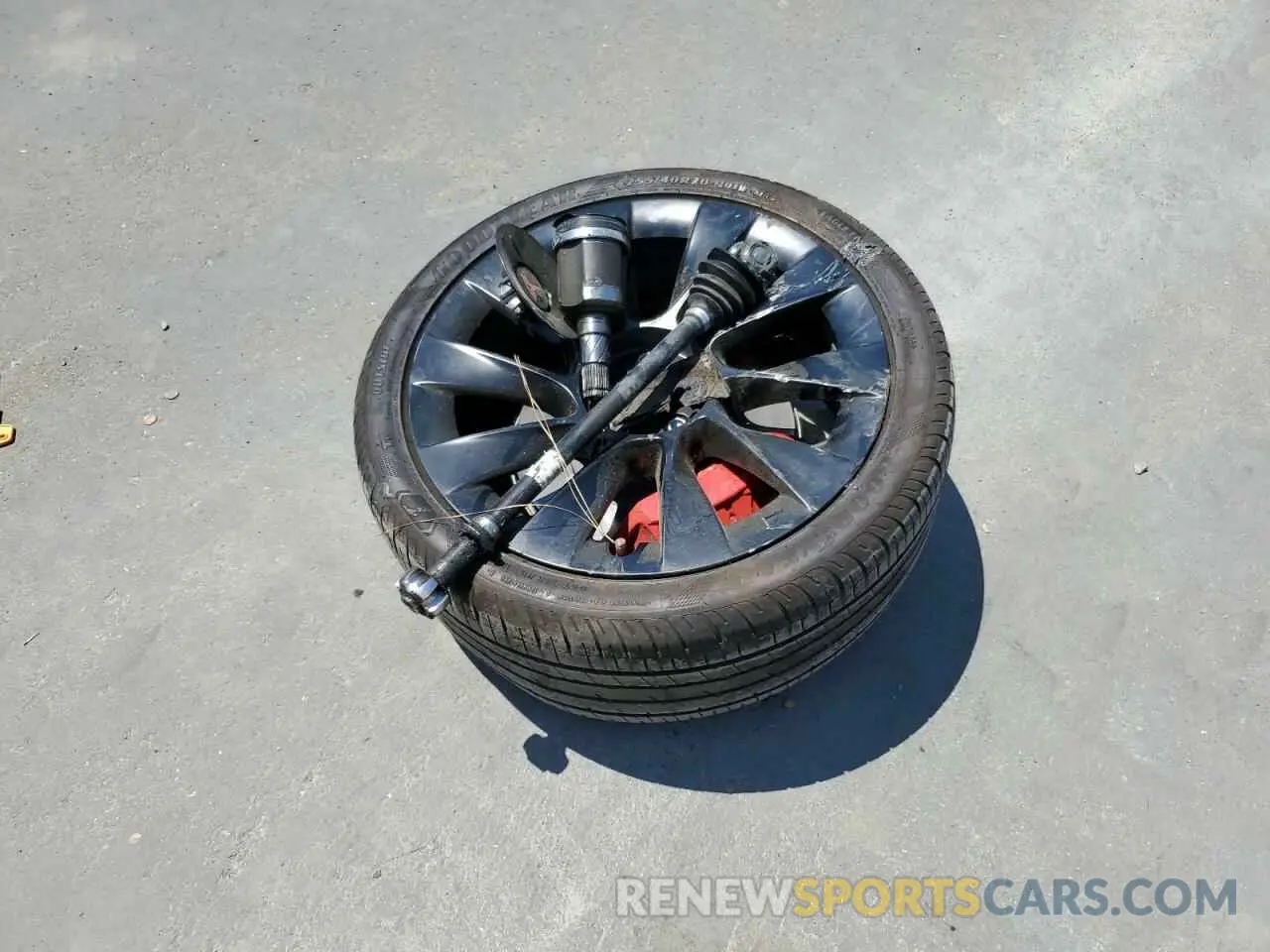 13 fotografías del automóvil dañado 7SAYGDEE8PF710580 TESLA MODEL Y 2023
