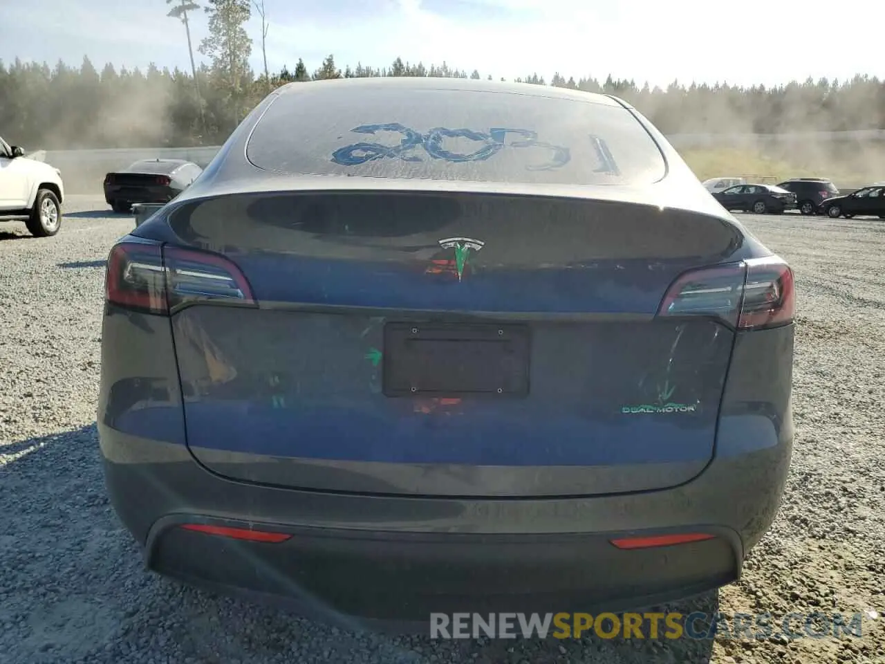 6 fotografías del automóvil dañado 7SAYGDEE8PF756927 TESLA MODEL Y 2023