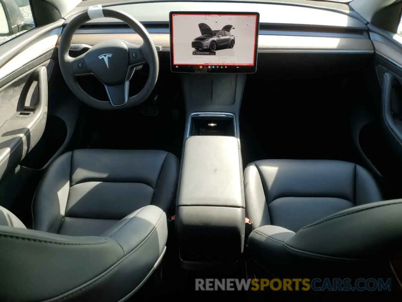 8 fotografías del automóvil dañado 7SAYGDEE8PF756927 TESLA MODEL Y 2023