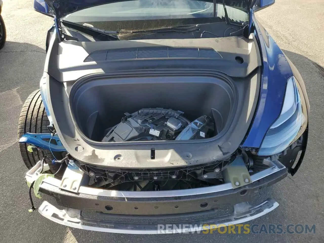 11 fotografías del automóvil dañado 7SAYGDEE8PF768236 TESLA MODEL Y 2023