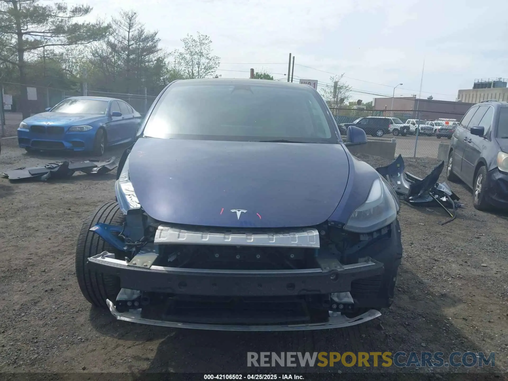 11 fotografías del automóvil dañado 7SAYGDEE8PF768589 TESLA MODEL Y 2023