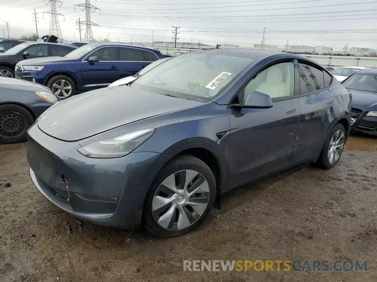 1 fotografías del automóvil dañado 7SAYGDEE8PF773128 TESLA MODEL Y 2023