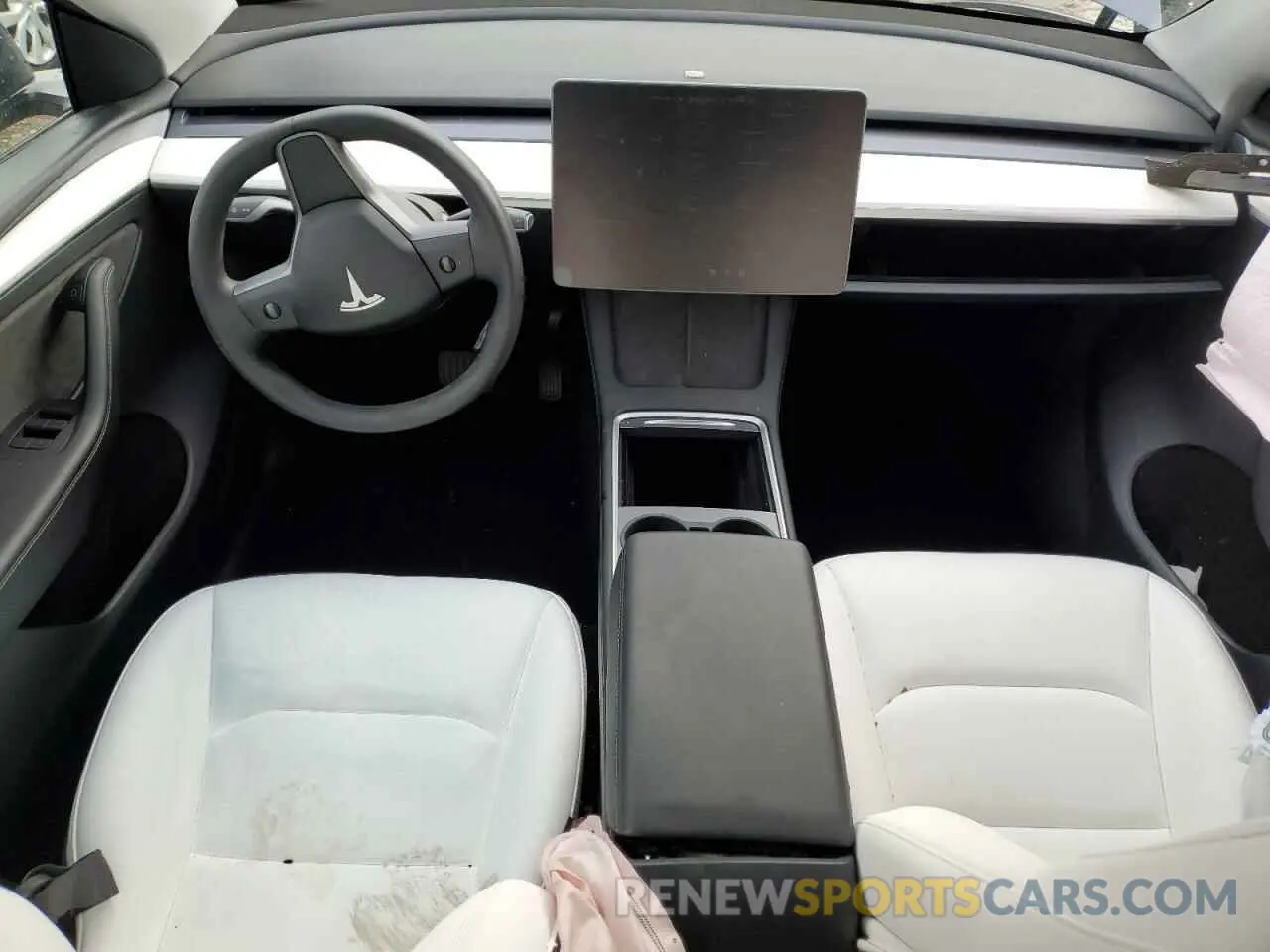 8 fotografías del automóvil dañado 7SAYGDEE8PF773128 TESLA MODEL Y 2023