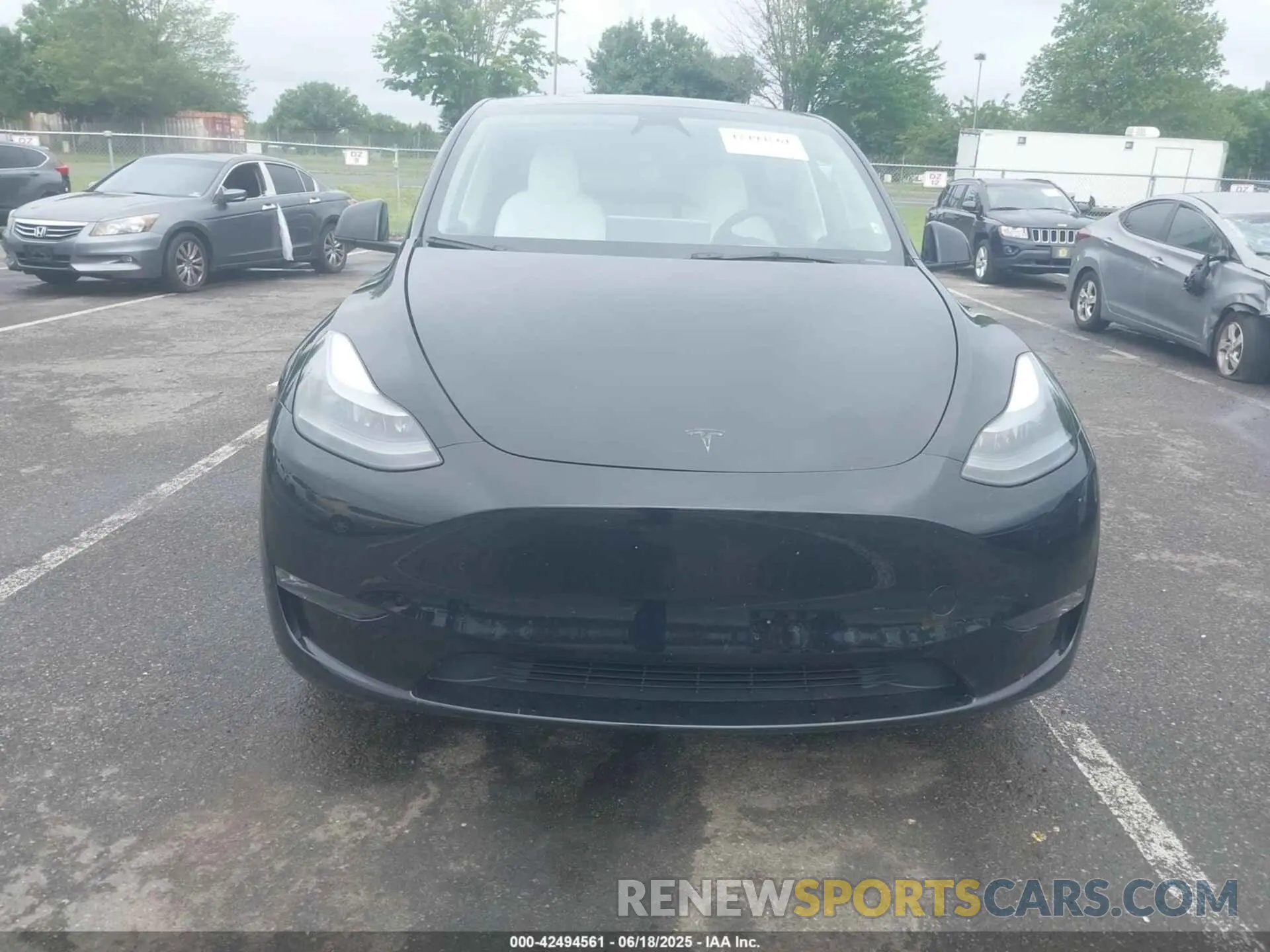 11 fotografías del automóvil dañado 7SAYGDEE8PF796571 TESLA MODEL Y 2023