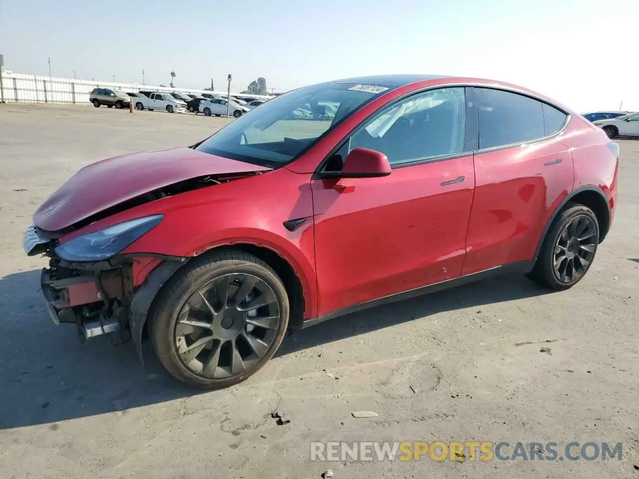1 fotografías del automóvil dañado 7SAYGDEE8PF813000 TESLA MODEL Y 2023