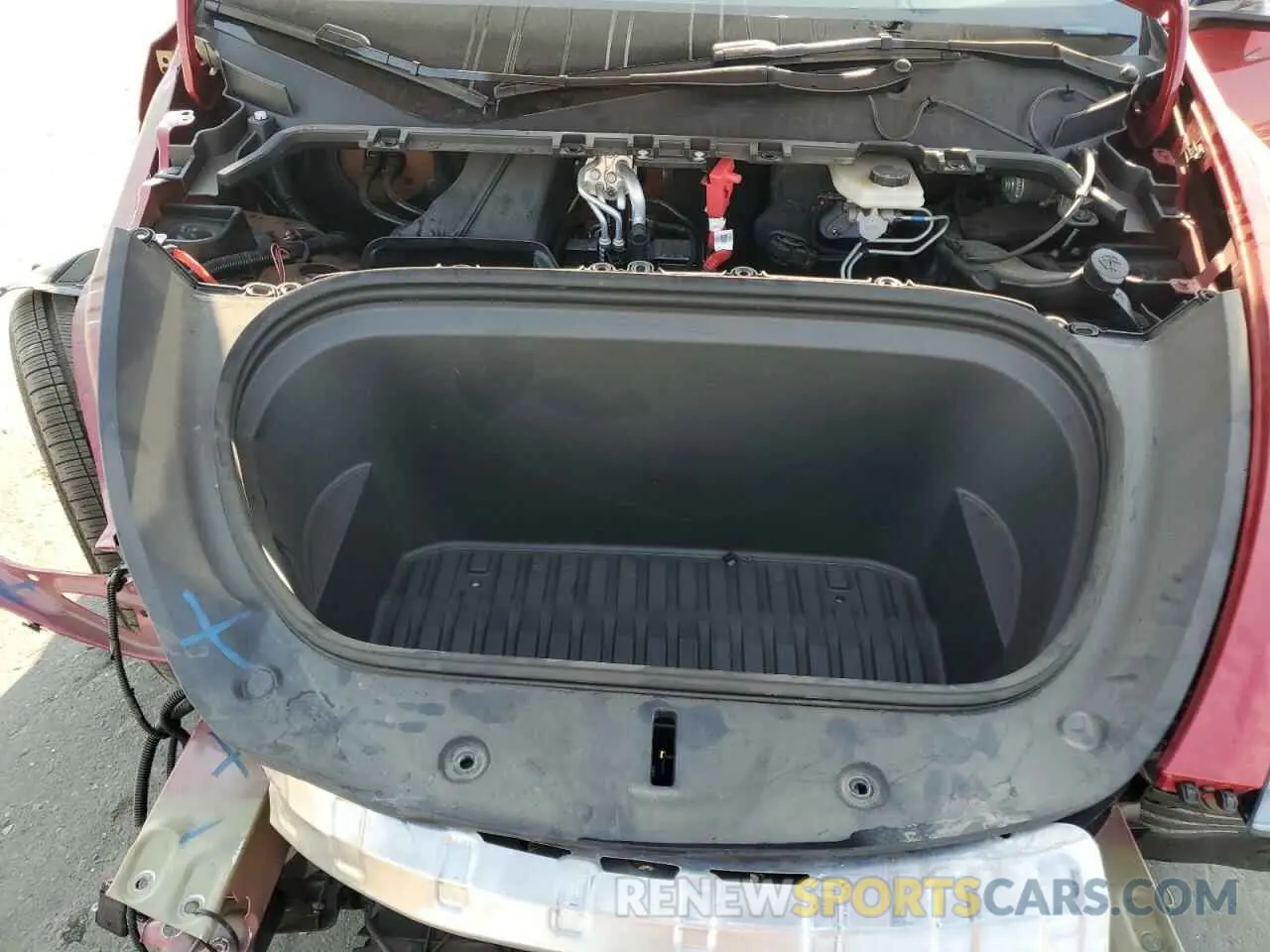12 fotografías del automóvil dañado 7SAYGDEE8PF813000 TESLA MODEL Y 2023