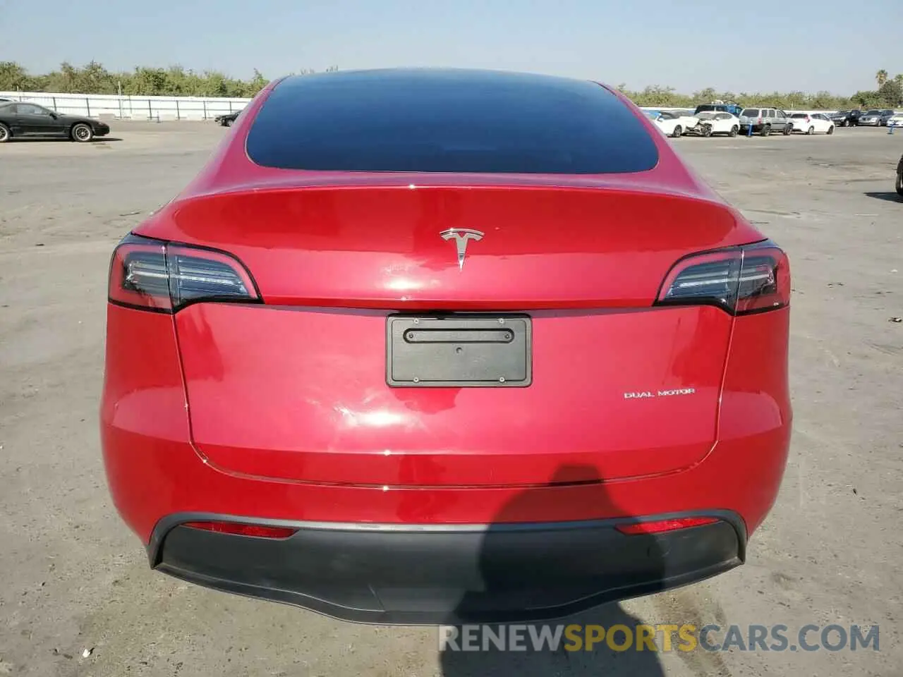 6 fotografías del automóvil dañado 7SAYGDEE8PF813000 TESLA MODEL Y 2023