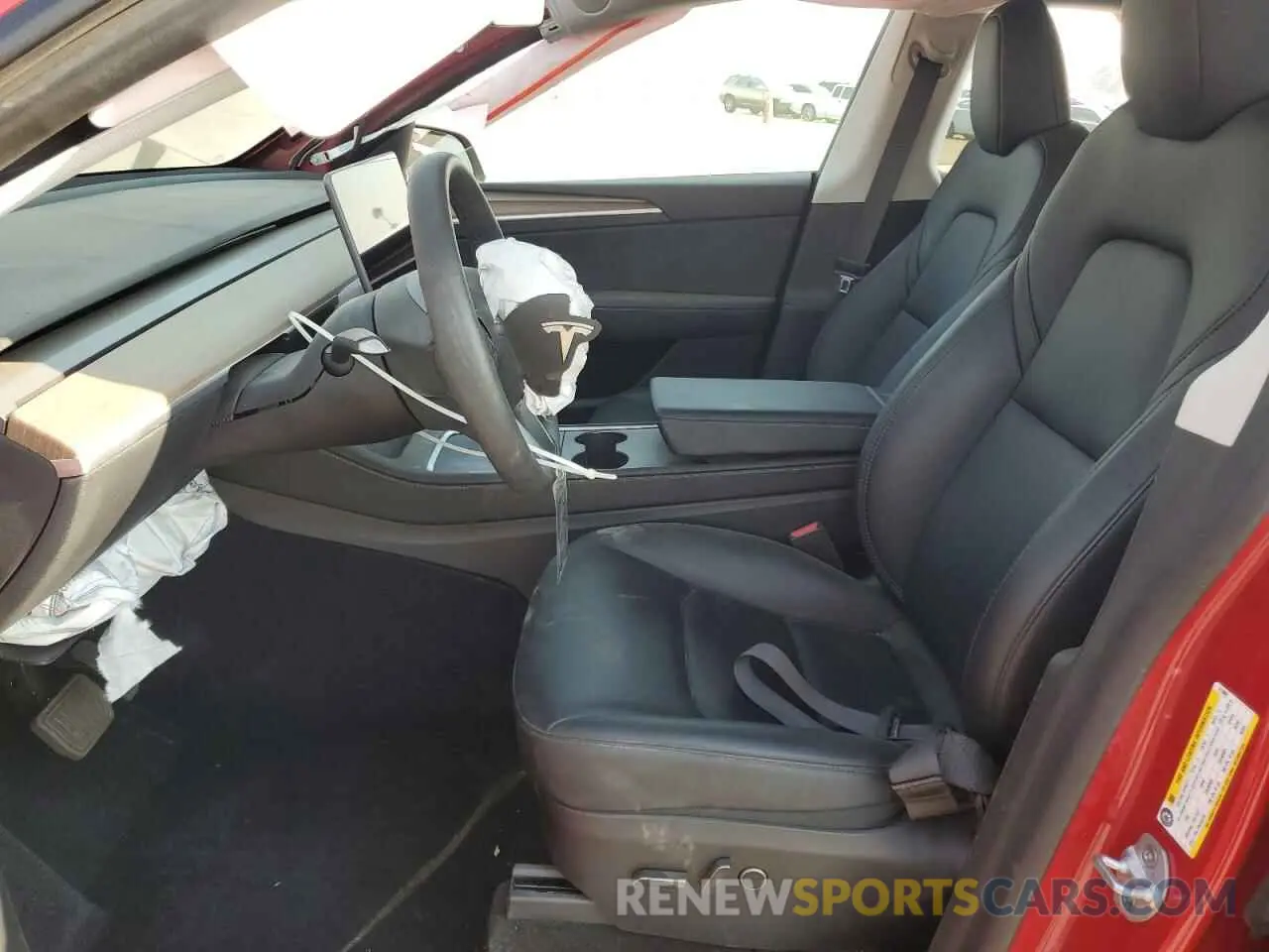 7 fotografías del automóvil dañado 7SAYGDEE8PF813000 TESLA MODEL Y 2023