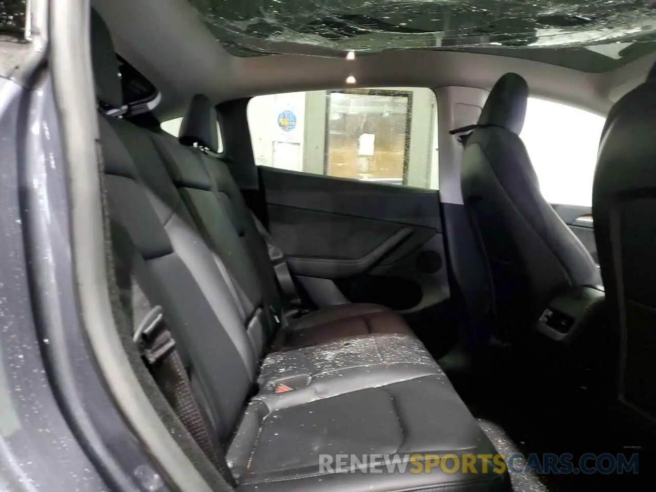 10 fotografías del automóvil dañado 7SAYGDEE8PF814874 TESLA MODEL Y 2023