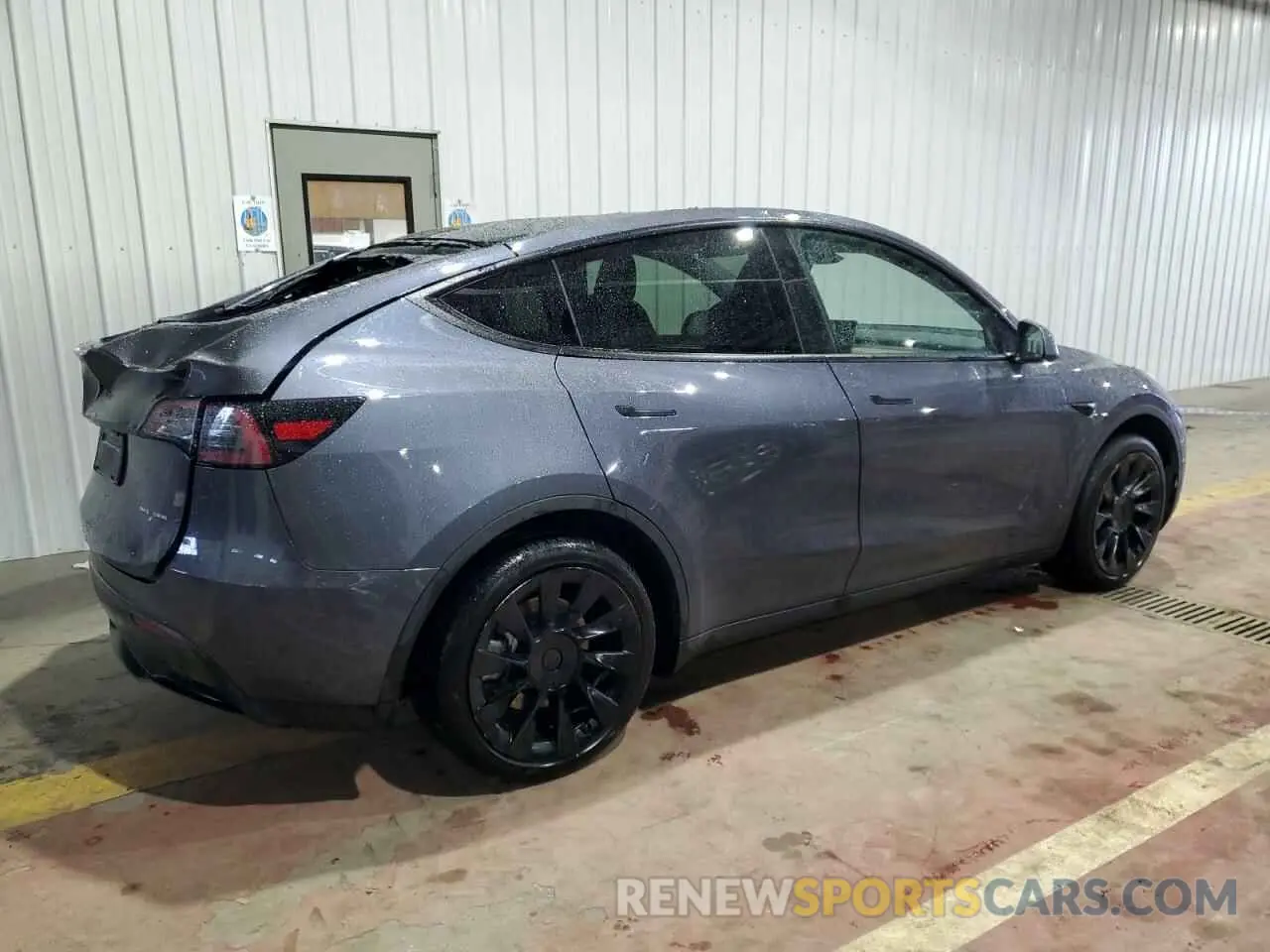 3 fotografías del automóvil dañado 7SAYGDEE8PF814874 TESLA MODEL Y 2023