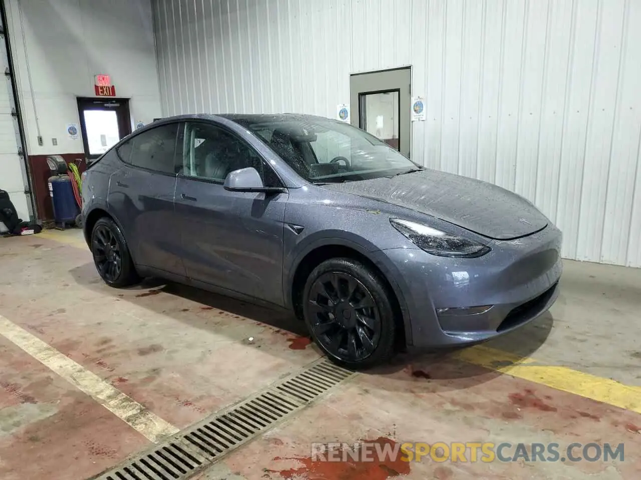 4 fotografías del automóvil dañado 7SAYGDEE8PF814874 TESLA MODEL Y 2023