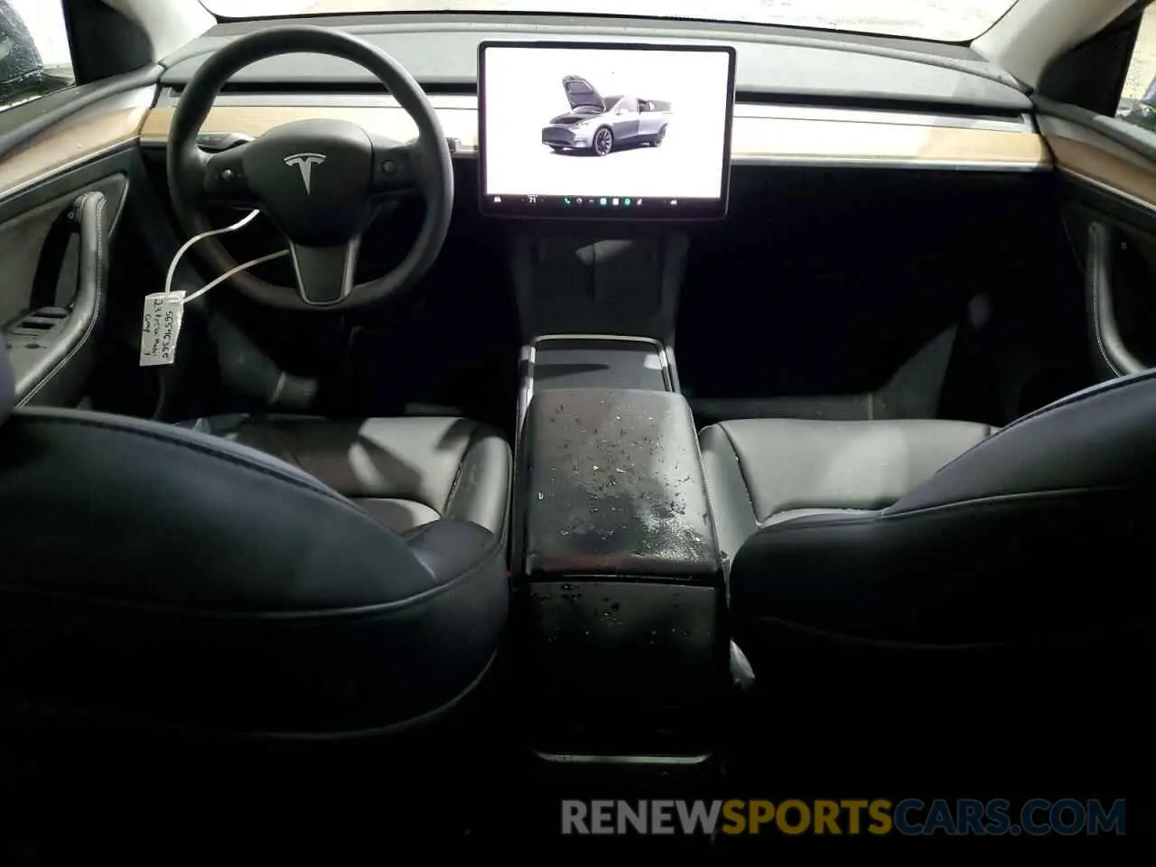 8 fotografías del automóvil dañado 7SAYGDEE8PF814874 TESLA MODEL Y 2023