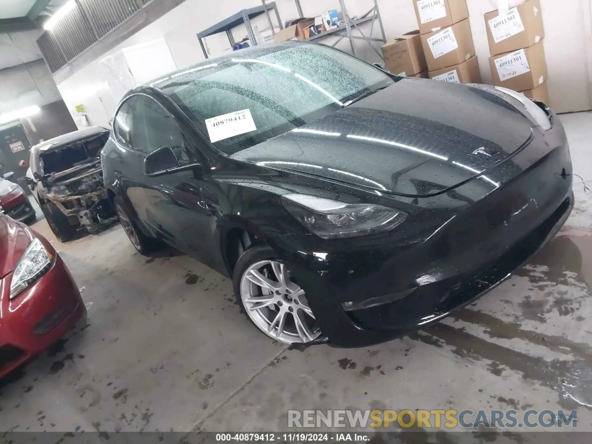 1 fotografías del automóvil dañado 7SAYGDEE8PF835000 TESLA MODEL Y 2023