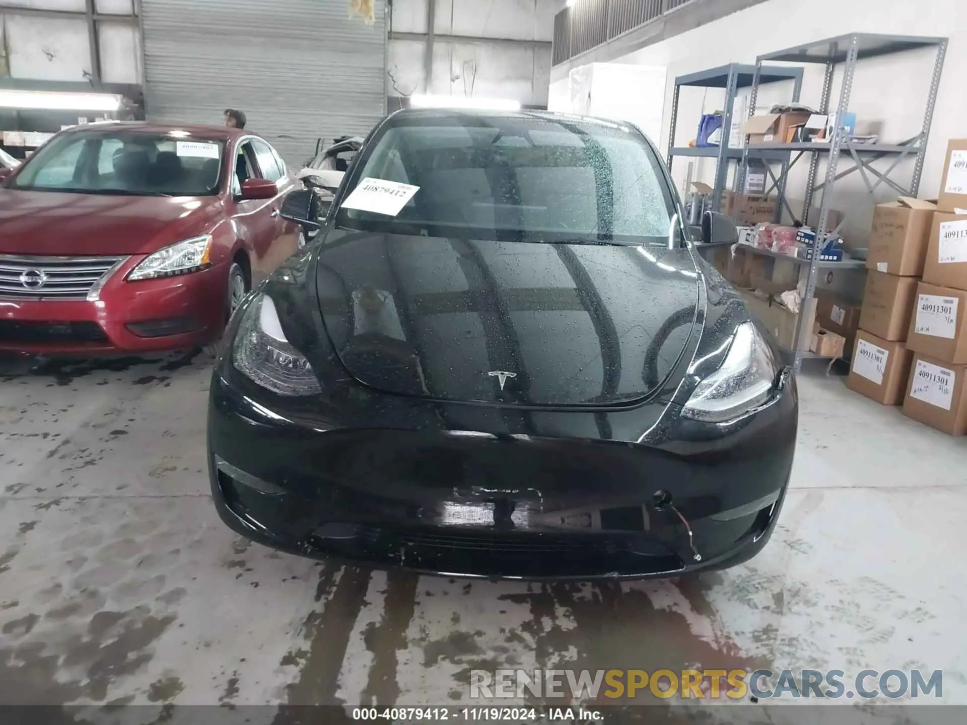 11 fotografías del automóvil dañado 7SAYGDEE8PF835000 TESLA MODEL Y 2023