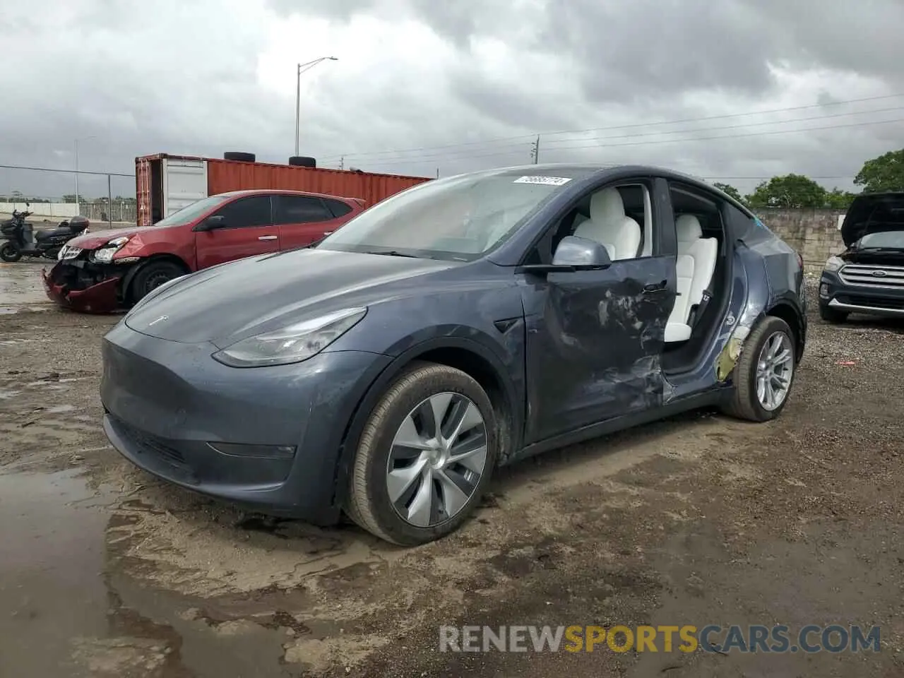 1 fotografías del automóvil dañado 7SAYGDEE8PF854503 TESLA MODEL Y 2023
