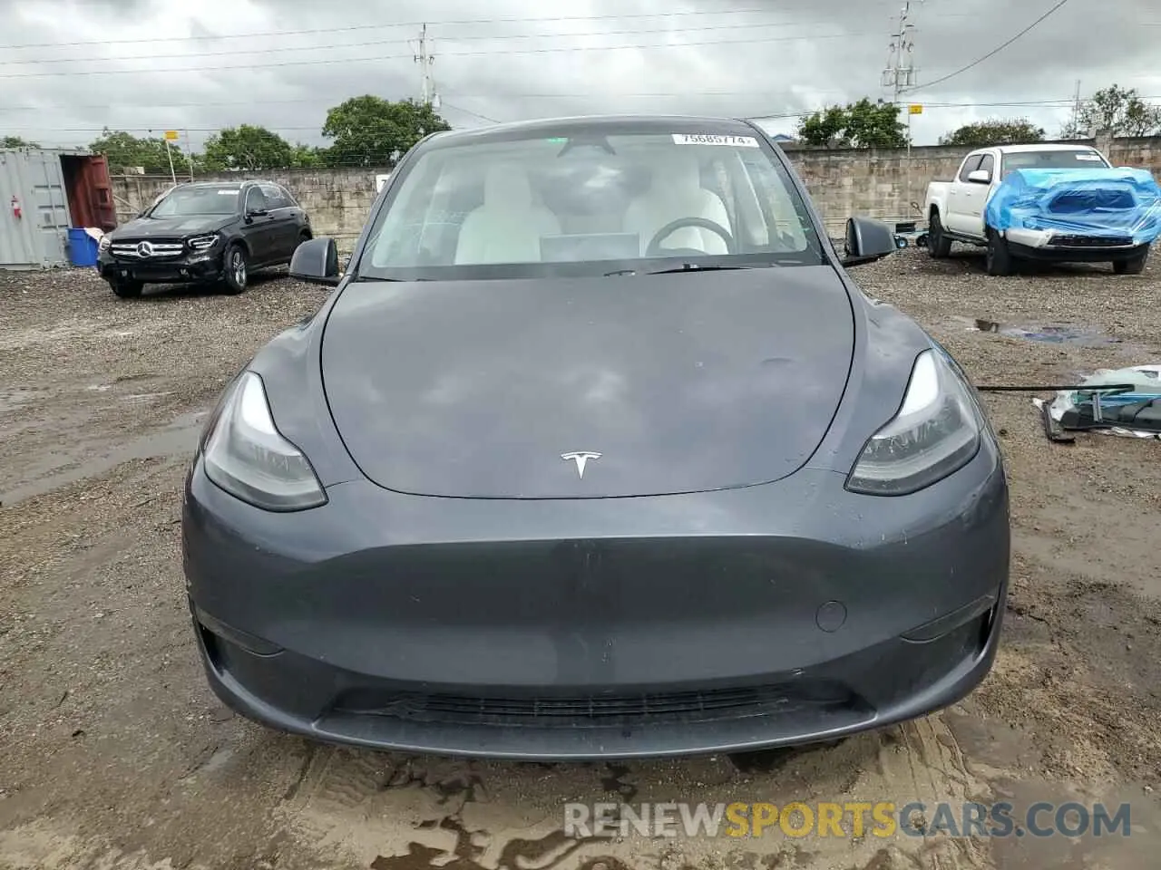 5 fotografías del automóvil dañado 7SAYGDEE8PF854503 TESLA MODEL Y 2023