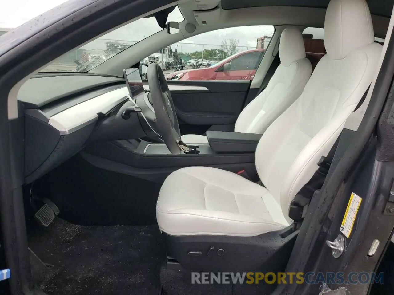 7 fotografías del automóvil dañado 7SAYGDEE8PF854503 TESLA MODEL Y 2023