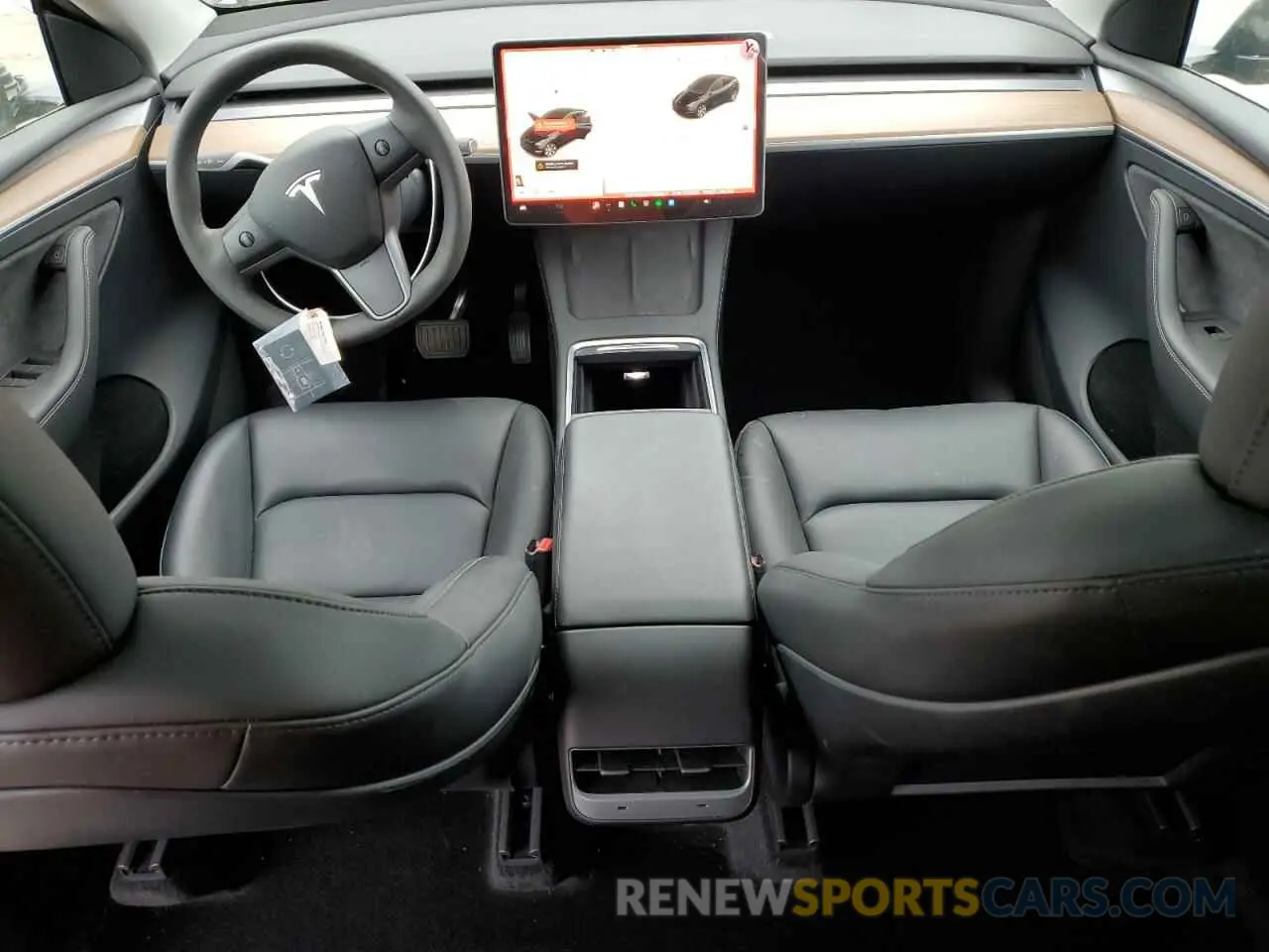 8 fotografías del automóvil dañado 7SAYGDEE8PF862827 TESLA MODEL Y 2023