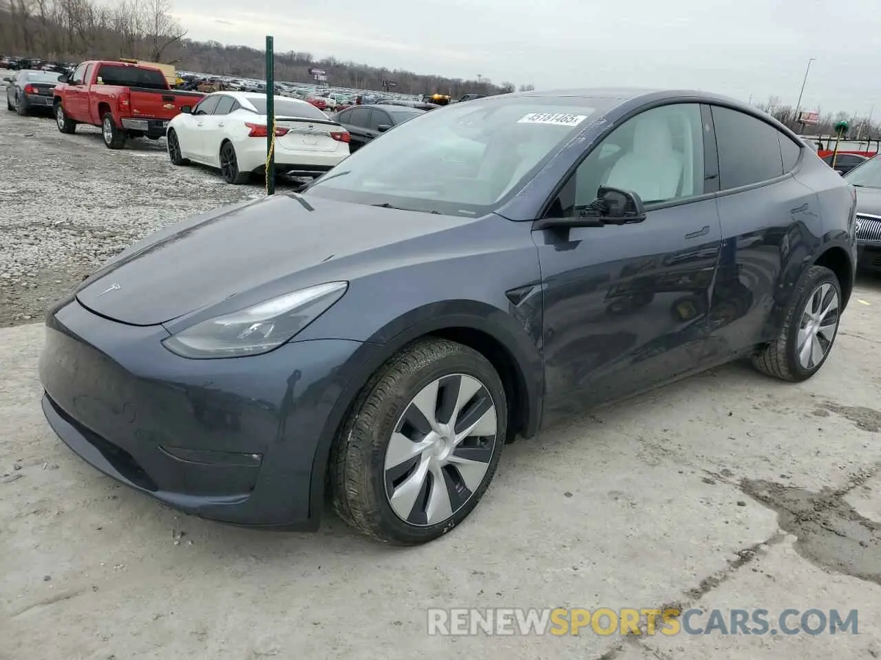 1 fotografías del automóvil dañado 7SAYGDEE8PF884567 TESLA MODEL Y 2023