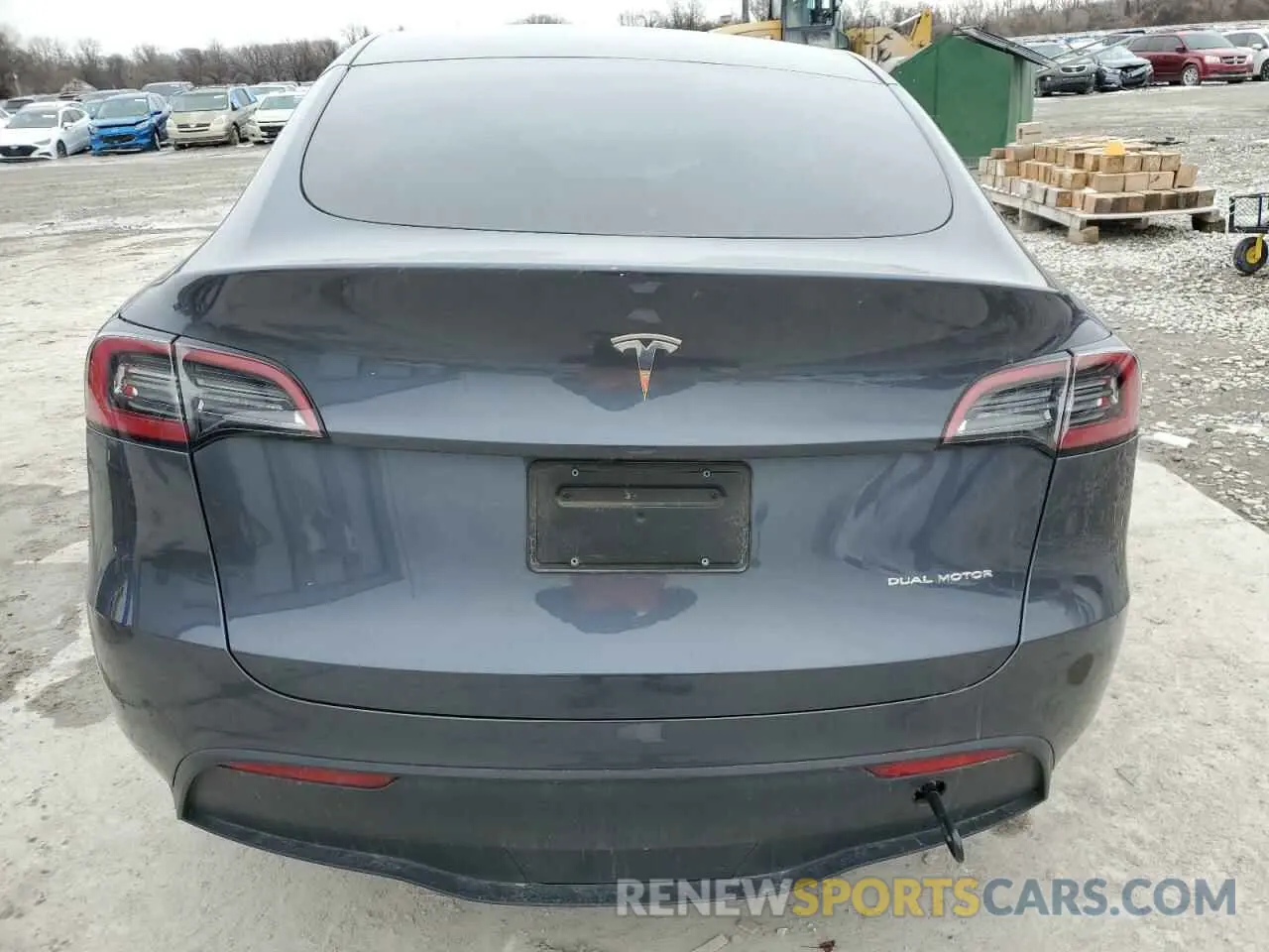 6 fotografías del automóvil dañado 7SAYGDEE8PF884567 TESLA MODEL Y 2023