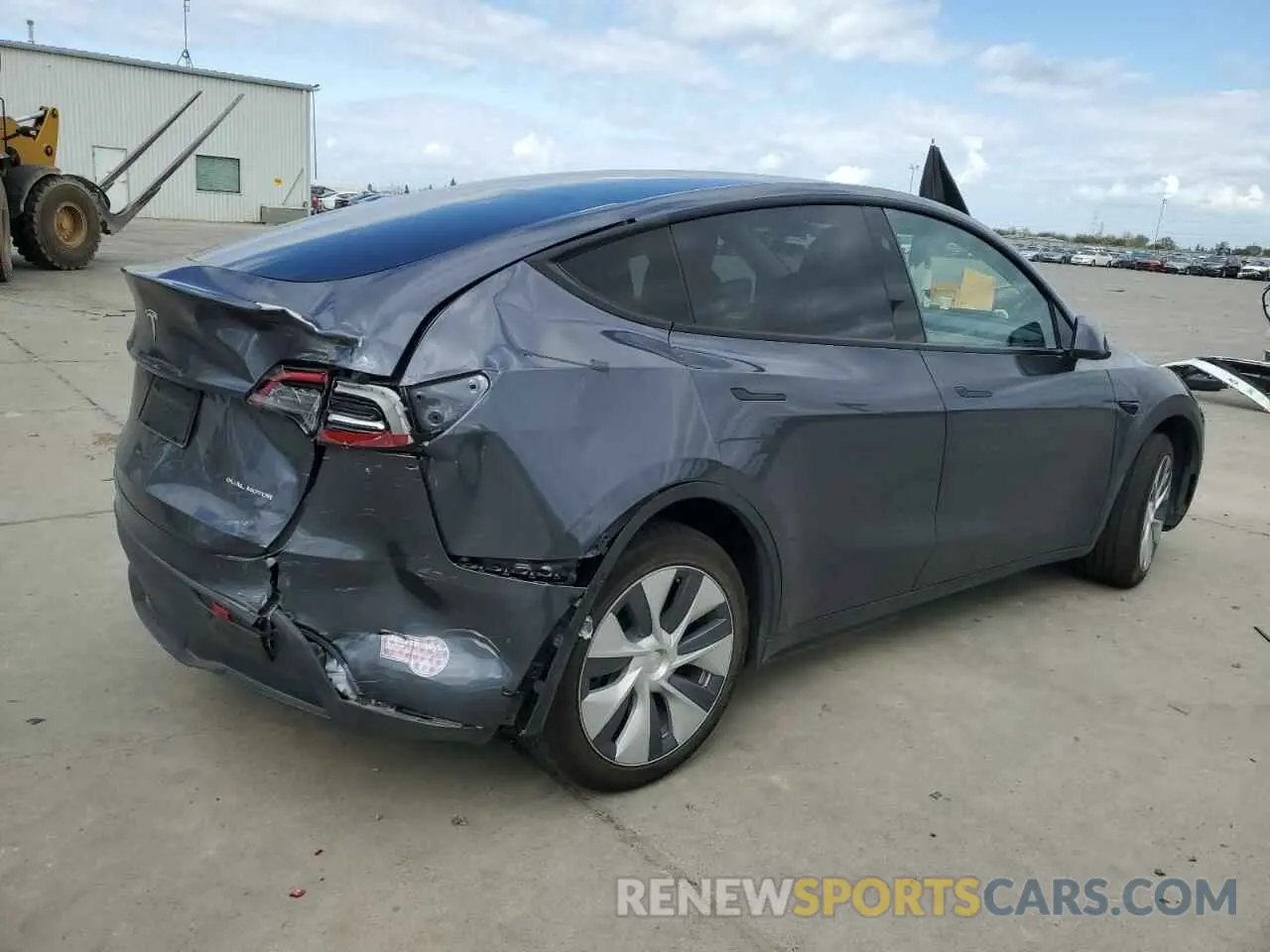 3 fotografías del automóvil dañado 7SAYGDEE8PF899389 TESLA MODEL Y 2023