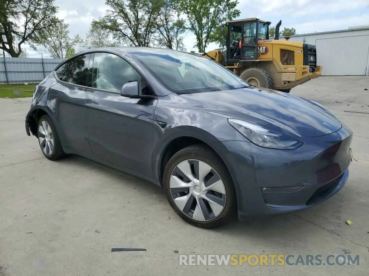 4 fotografías del automóvil dañado 7SAYGDEE8PF899389 TESLA MODEL Y 2023