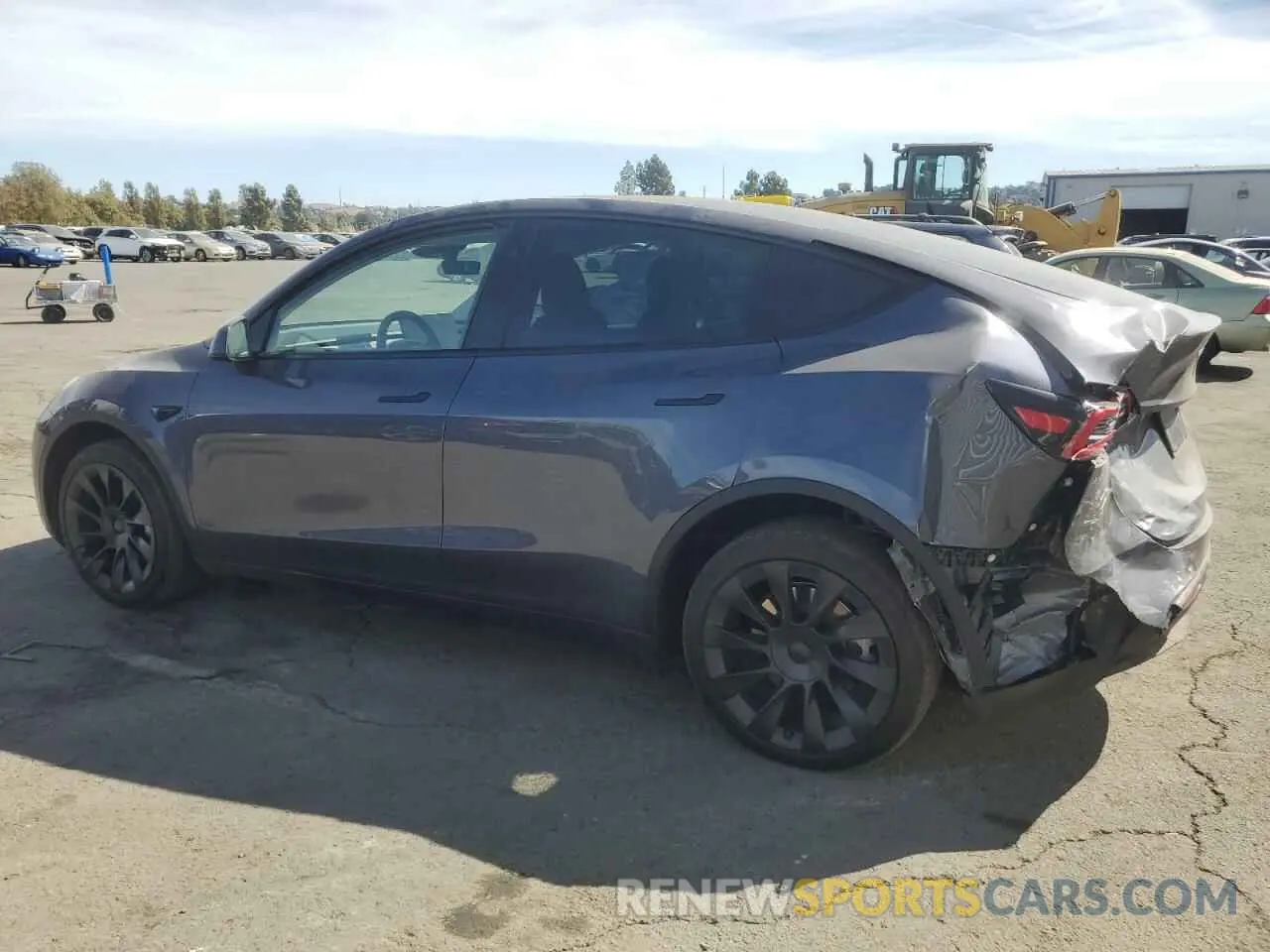 2 fotografías del automóvil dañado 7SAYGDEE8PF912643 TESLA MODEL Y 2023