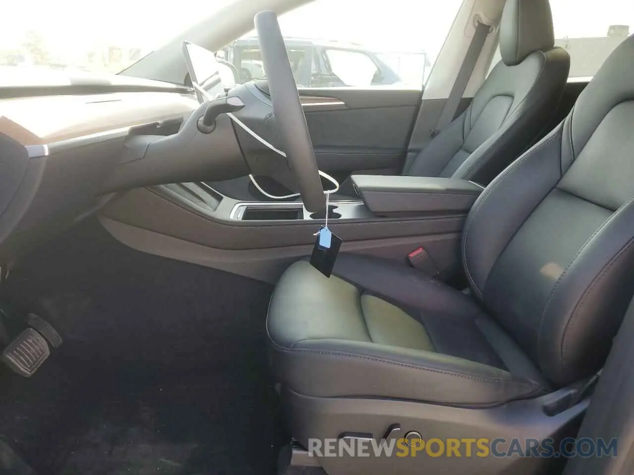 7 fotografías del automóvil dañado 7SAYGDEE8PF912643 TESLA MODEL Y 2023
