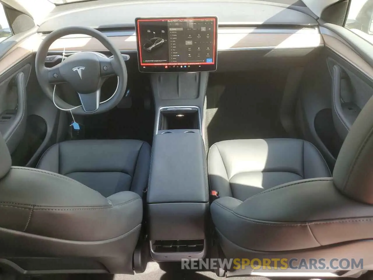 8 fotografías del automóvil dañado 7SAYGDEE8PF912643 TESLA MODEL Y 2023