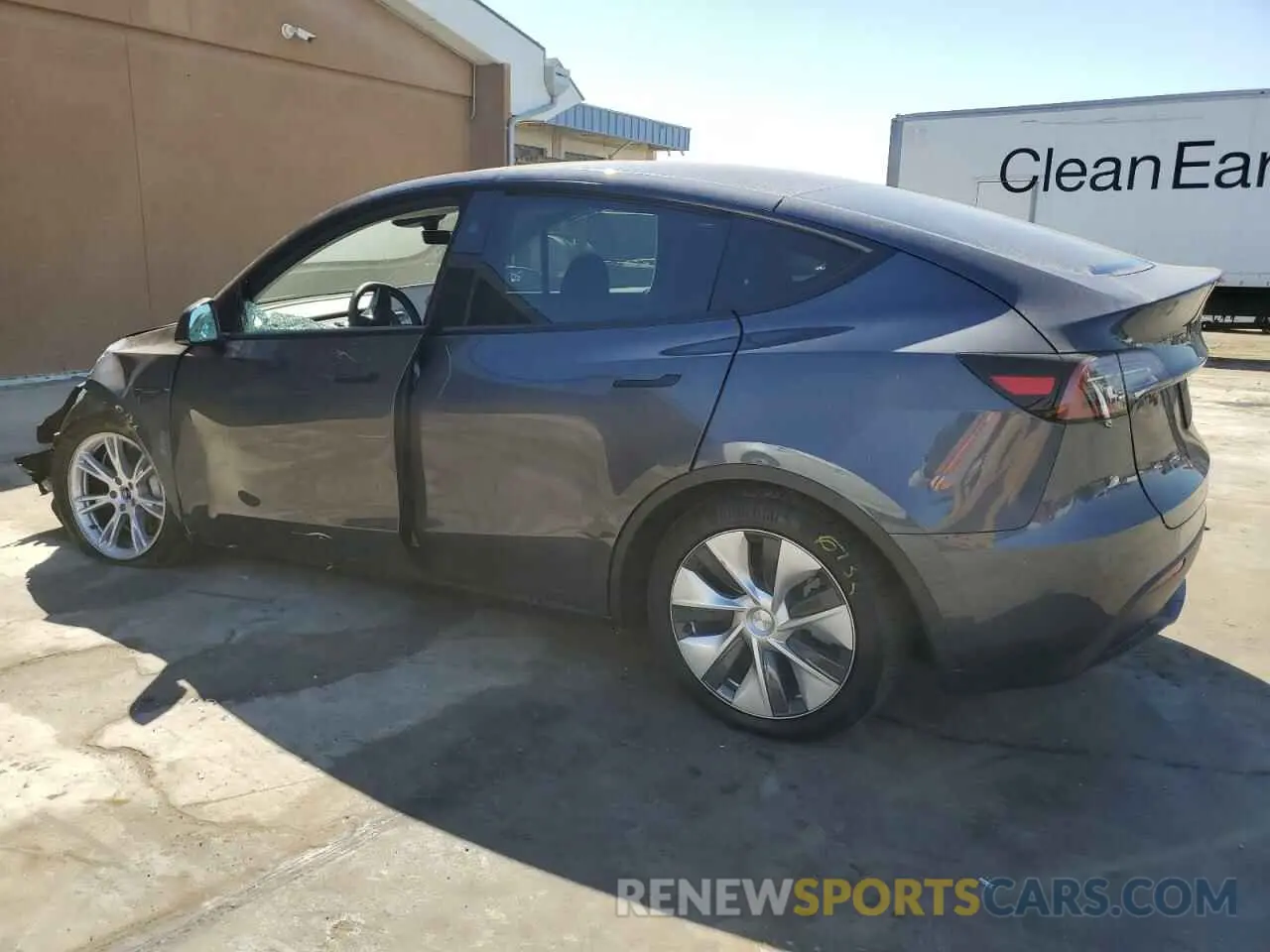 2 fotografías del automóvil dañado 7SAYGDEE8PF971160 TESLA MODEL Y 2023