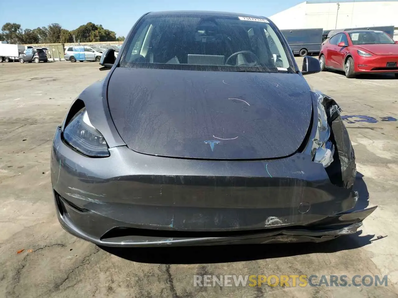 5 fotografías del automóvil dañado 7SAYGDEE8PF971160 TESLA MODEL Y 2023