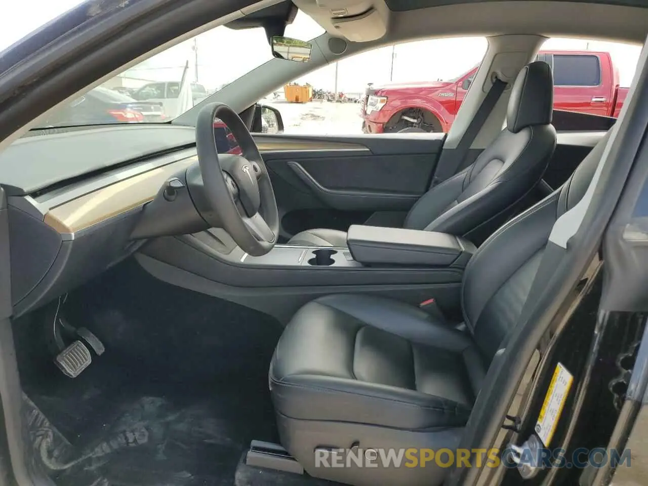 7 fotografías del automóvil dañado 7SAYGDEE9PA025940 TESLA MODEL Y 2023