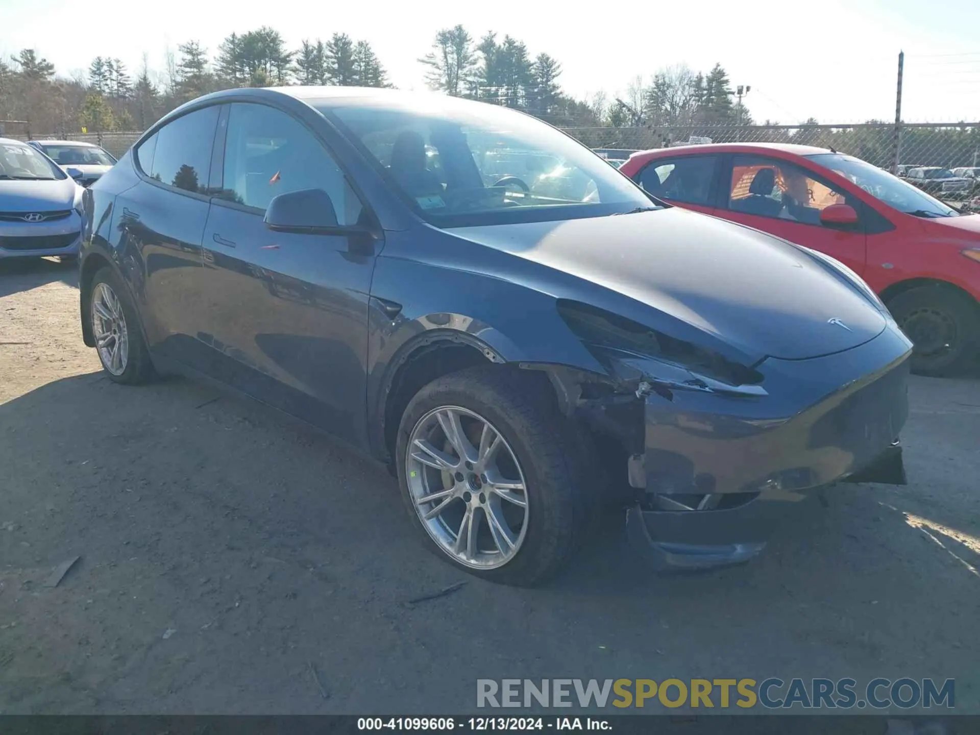 1 fotografías del automóvil dañado 7SAYGDEE9PA041474 TESLA MODEL Y 2023