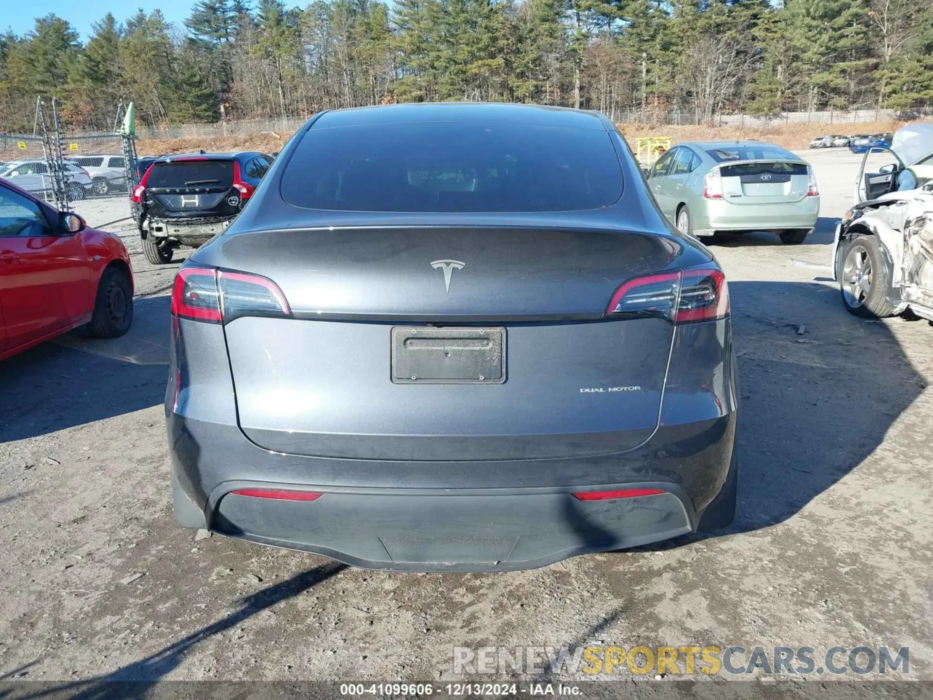 17 fotografías del automóvil dañado 7SAYGDEE9PA041474 TESLA MODEL Y 2023