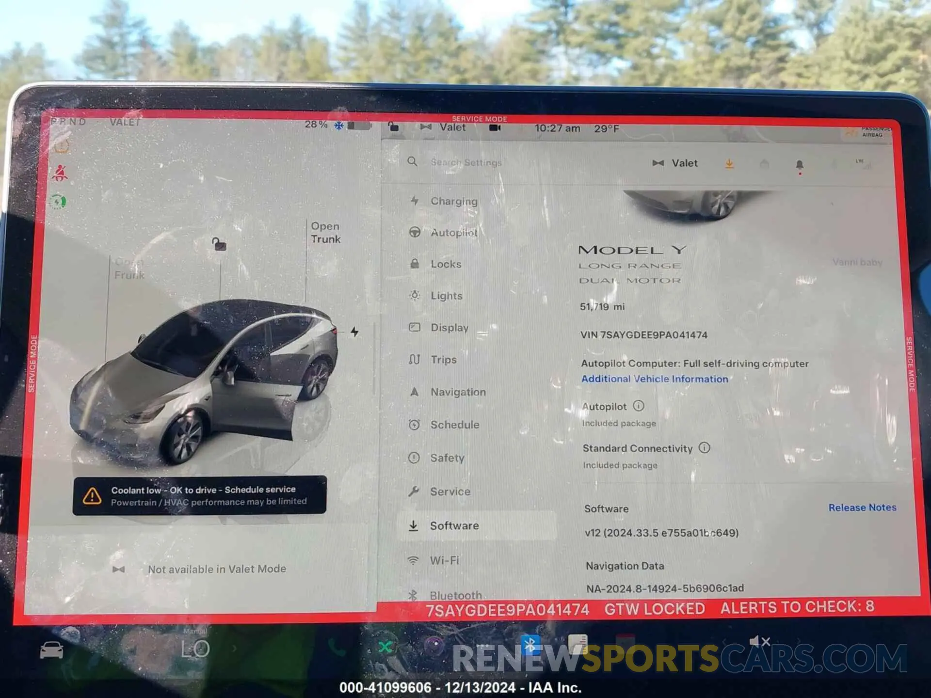 19 fotografías del automóvil dañado 7SAYGDEE9PA041474 TESLA MODEL Y 2023