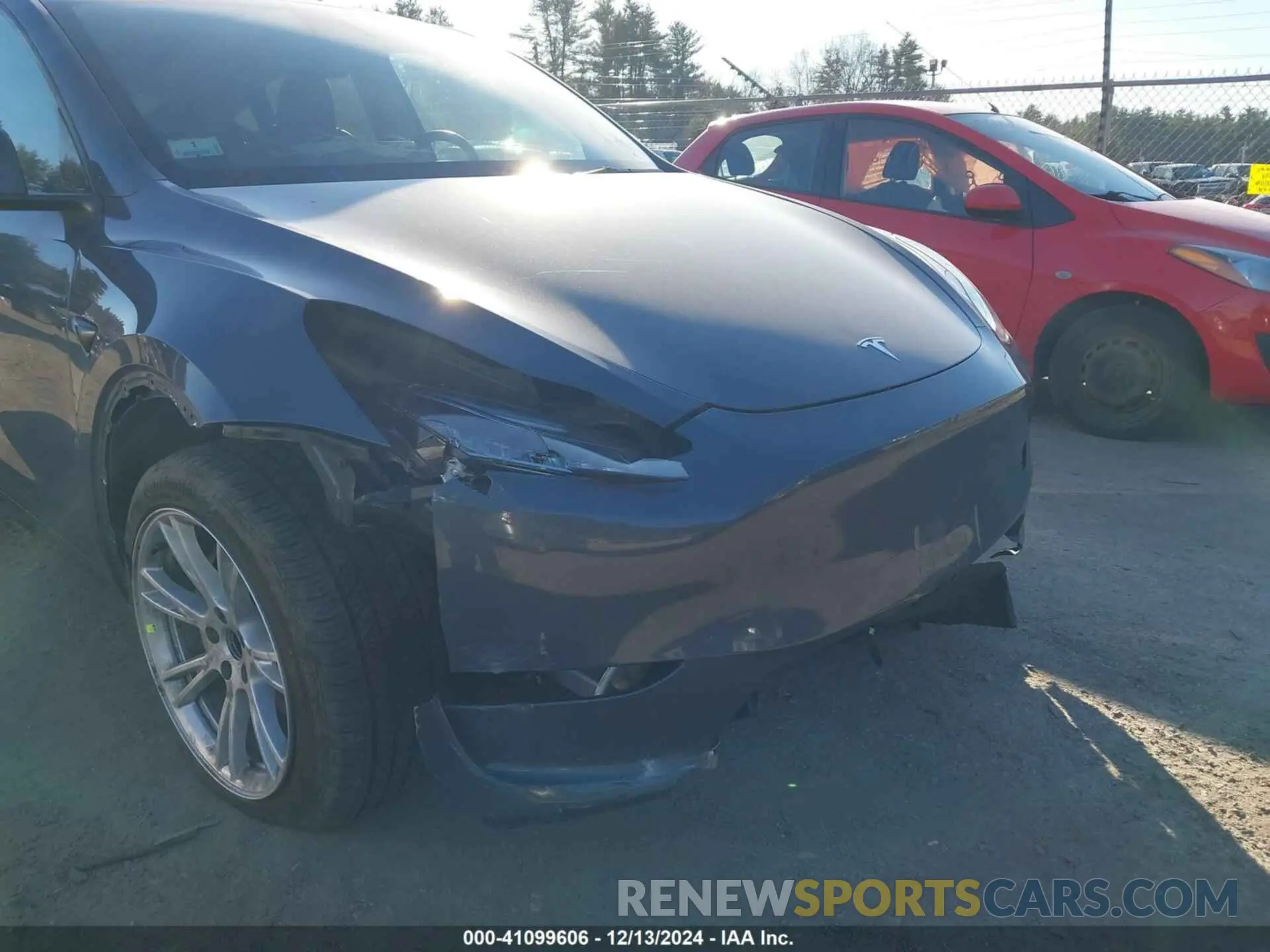 6 fotografías del automóvil dañado 7SAYGDEE9PA041474 TESLA MODEL Y 2023