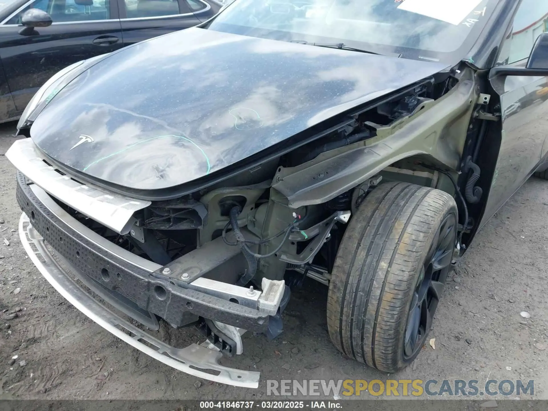19 fotografías del automóvil dañado 7SAYGDEE9PA051535 TESLA MODEL Y 2023